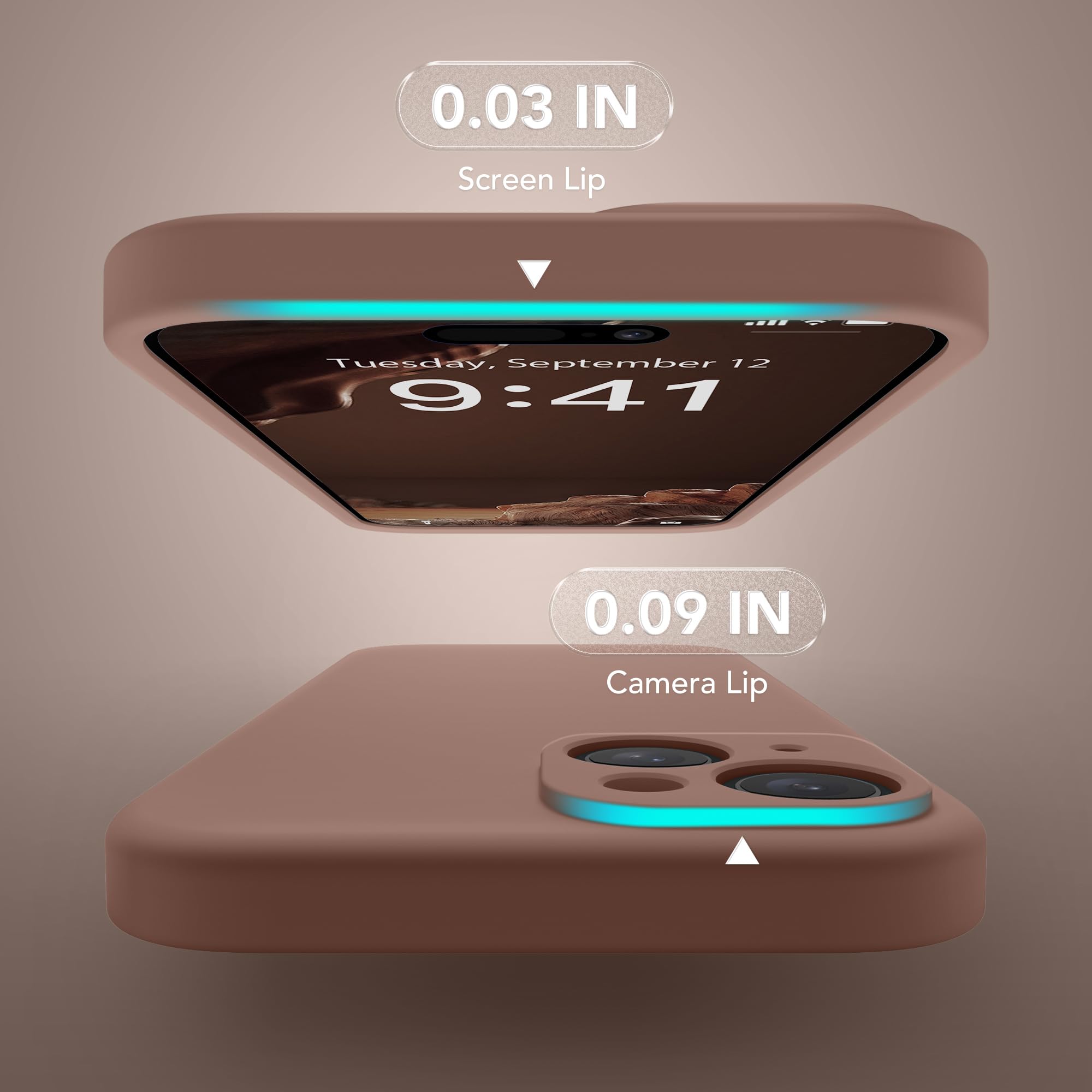 Suydanbox Magnetic For Iphone 15 Case, Compatible With Magsafe, [2 Screen Protector + Full Camera Protection], Silicone Shockpro