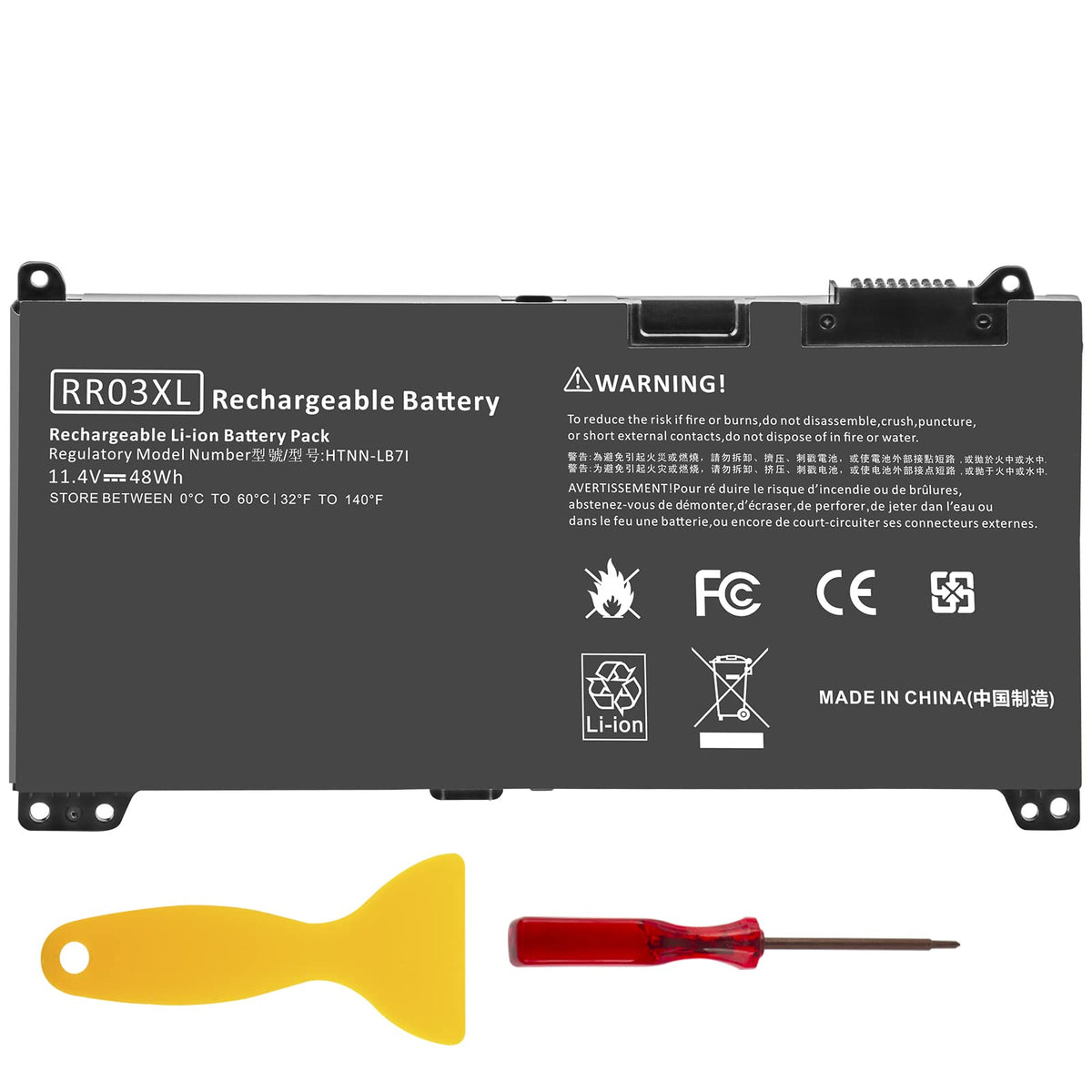 Tree.Nb Rr03Xl Battery For Hp Probook 430 G4 440 G4 450 G4 455 G4 470 G4, Hp Probook 440 G5 450 G5 470 G5 851477 421 851477 541
