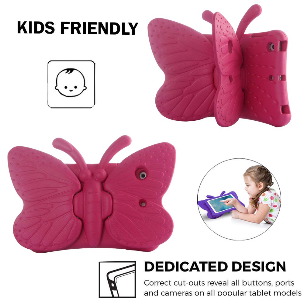 Kids Case For Apple Ipad Mini 5/4/3/2/1 7.9 Inch Only, Lightweight Shockproof Eva Foam Stand Cover For Ipad Mini, Mini 5 (2019),