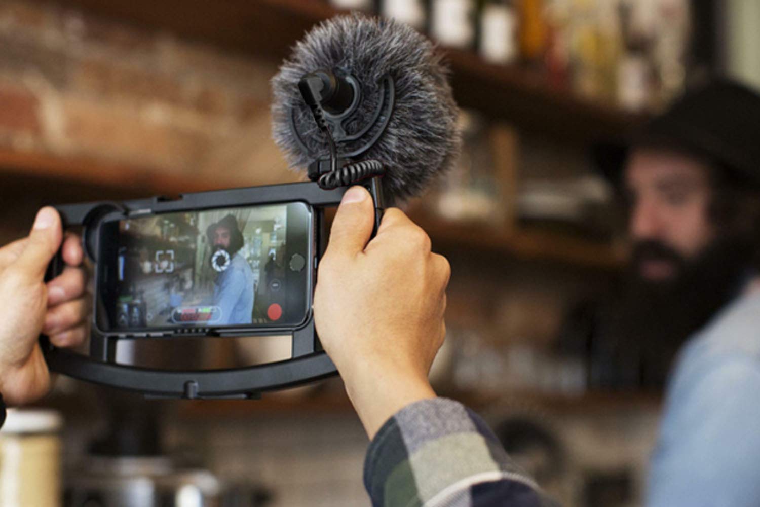 Uncle Light Replacement Coiled Sc7 Cable 3.5Mm Trrs To Trs Microphone Cable   Microphone/Audio/Lavalier To Smartphone Wire For R