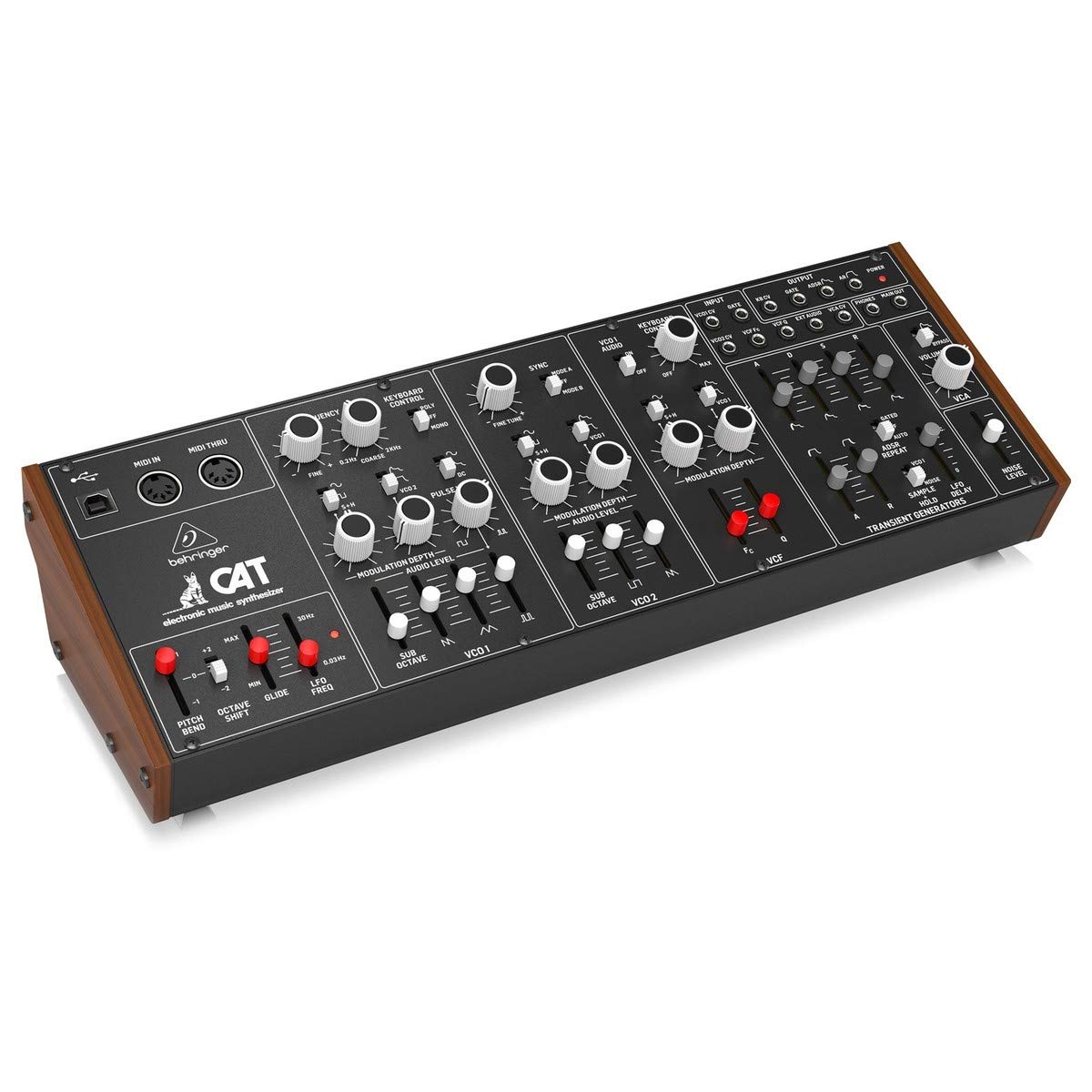 Behringer Cat Legendary Paraphonic Analog Synthesizer With Dual Vcos
