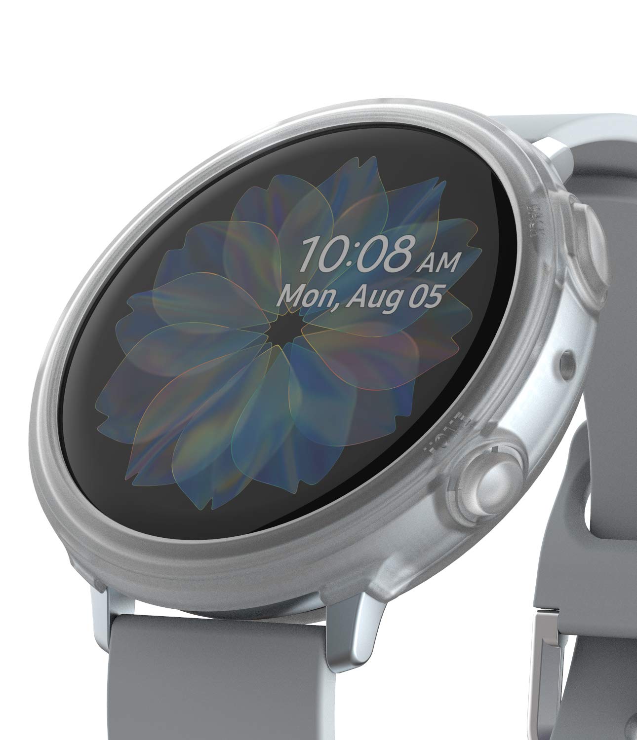 Ringke Air Sports Compatible With Samsung Galaxy Watch Active 2 44Mm Case, Thin Soft Flexible Rugged Tpu Raised Bezel Frame Prot