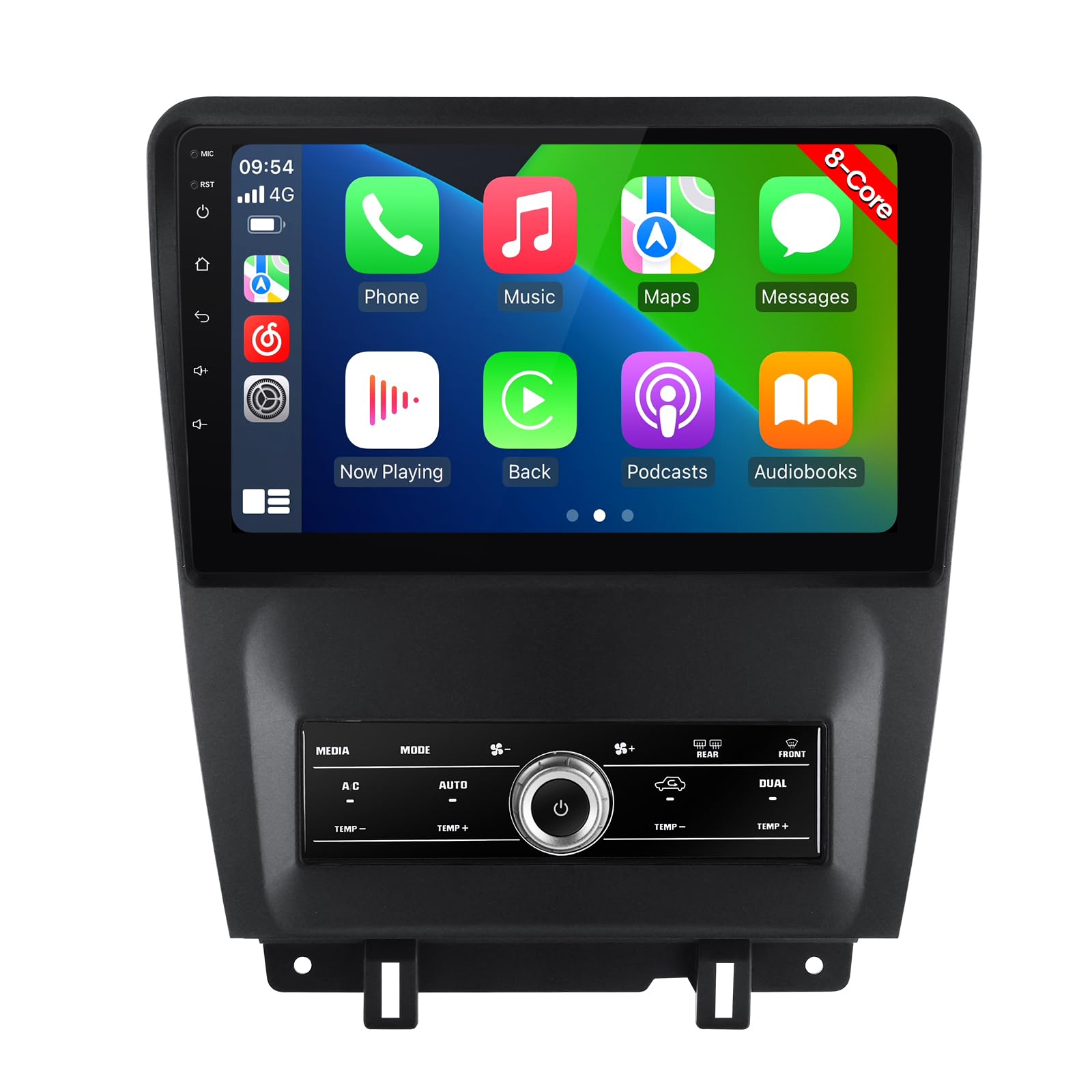 Android 13 Car Stereo For Ford Mustang Touch Screen Radio Upgrade 2010 2011 2012 2013 2014,10 Inch Ips 8 Core 2G+32G, Built In W