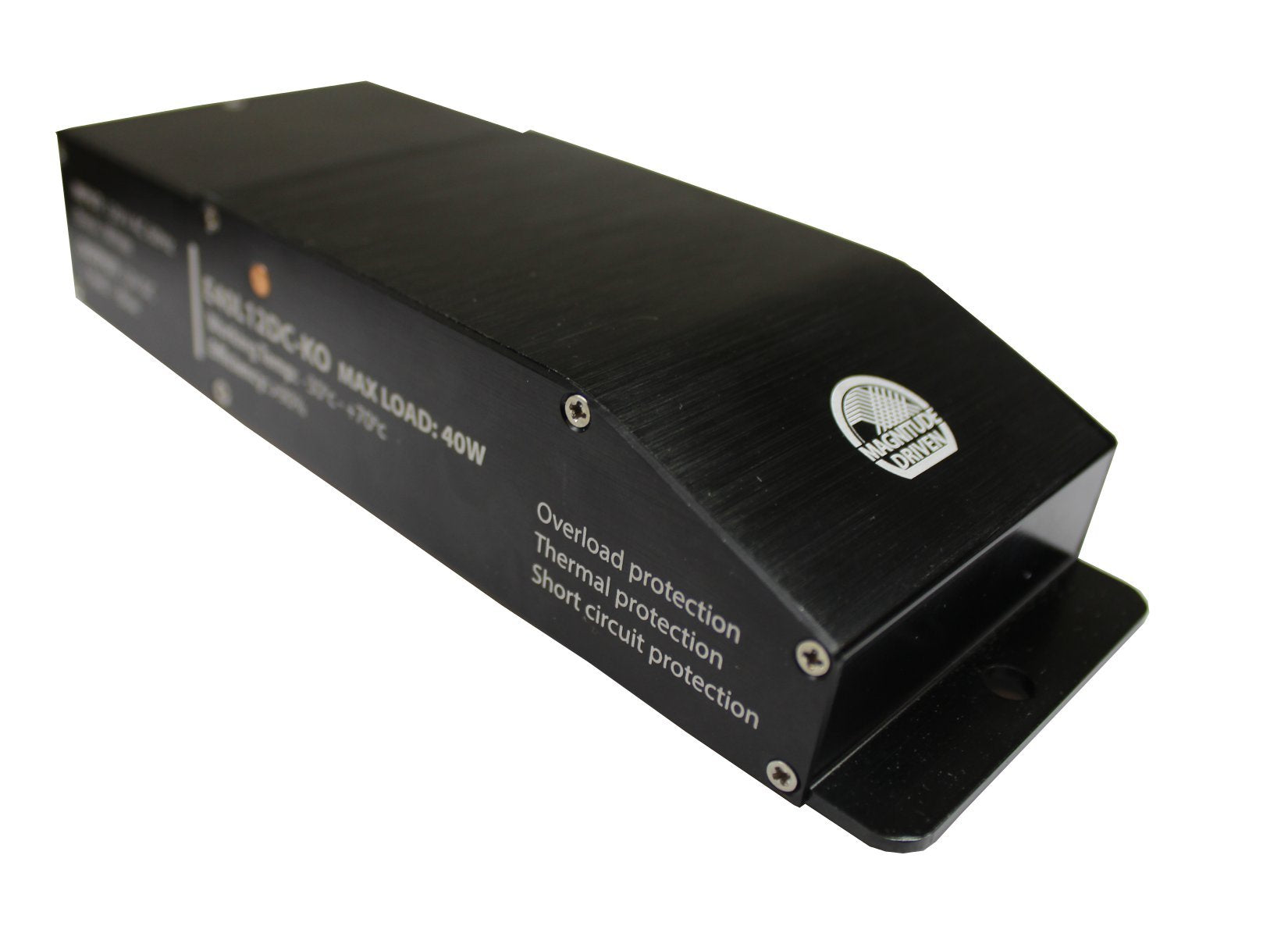 12V Magnitude Electronic 40W Dimmable Transformer 12Vdc (Magnitude E40L12Dc Ko)