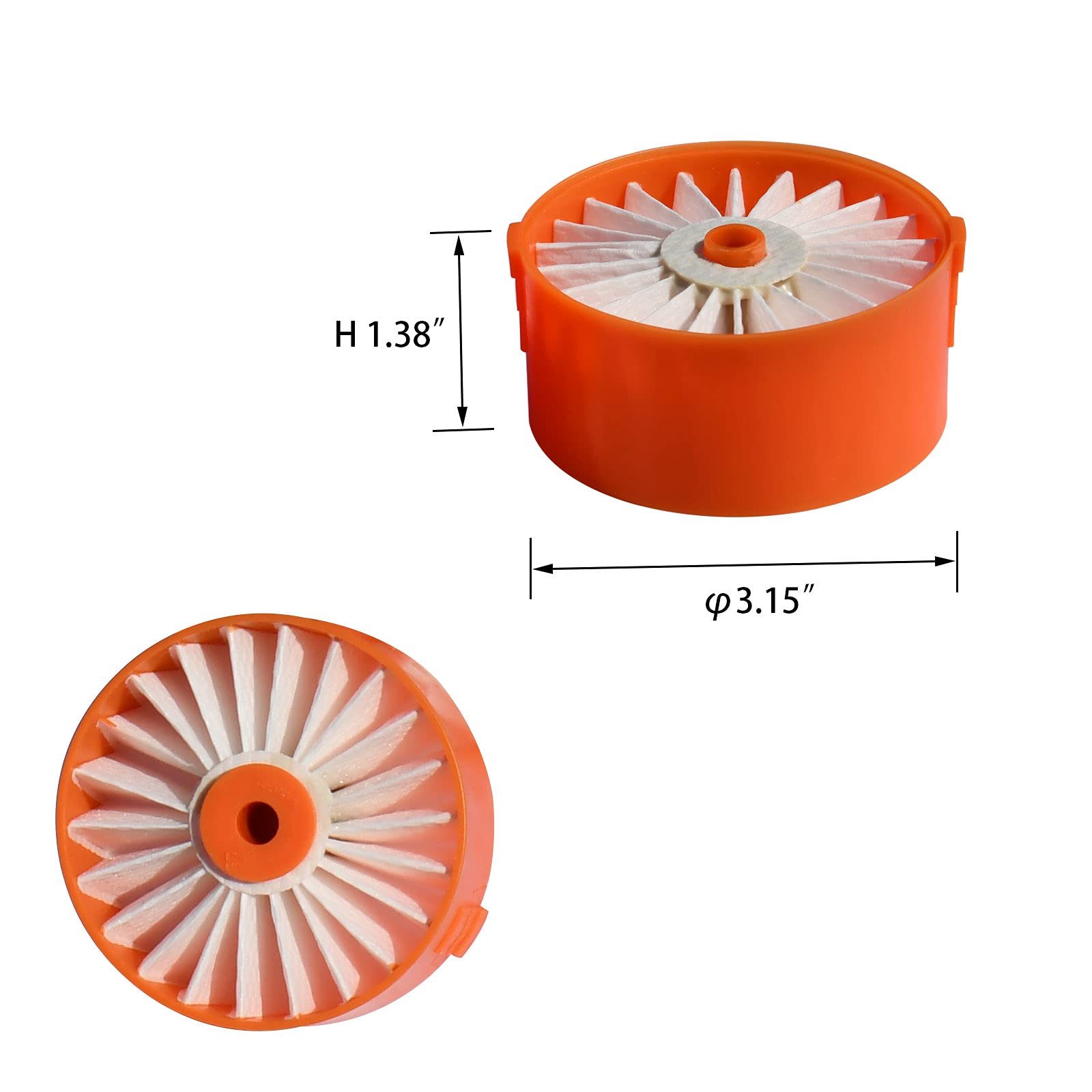 Bsv2020G Filter For Black Decker Bsv2020G And Bsv2020P Powerseries Extreme Cordless Stick Vacuum Cleaner,6Pcs