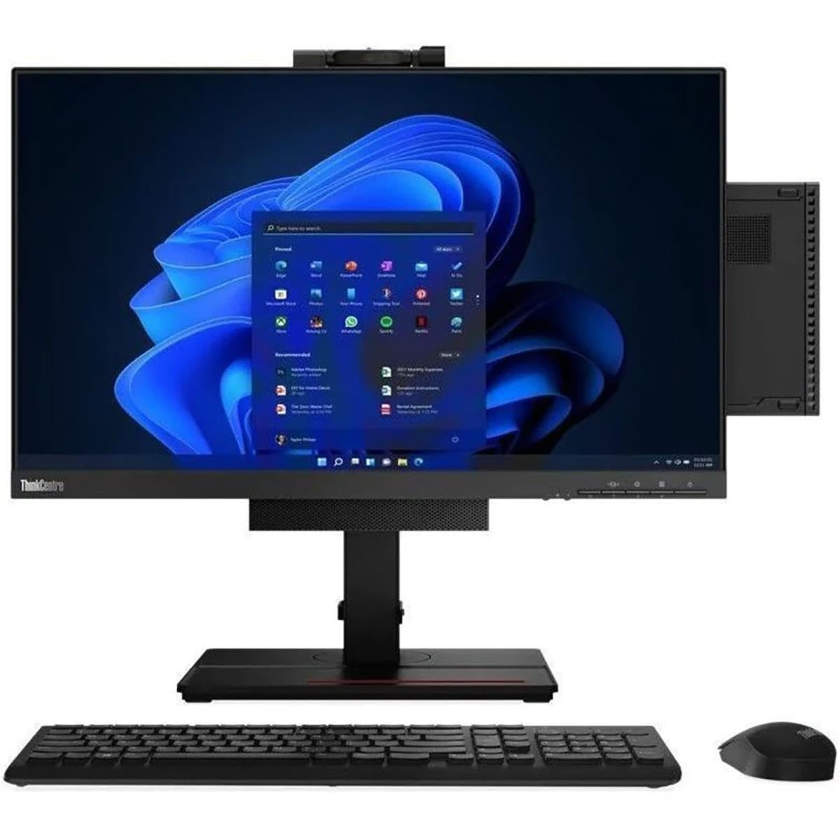 Lenovo Thinkcentre M90Q Gen 3 Tiny Desktop Computer, Intel Core I5-12500 3.0Ghz, 16Gb Ram, 256Gb Ssd, Windows 11 Pro, Black