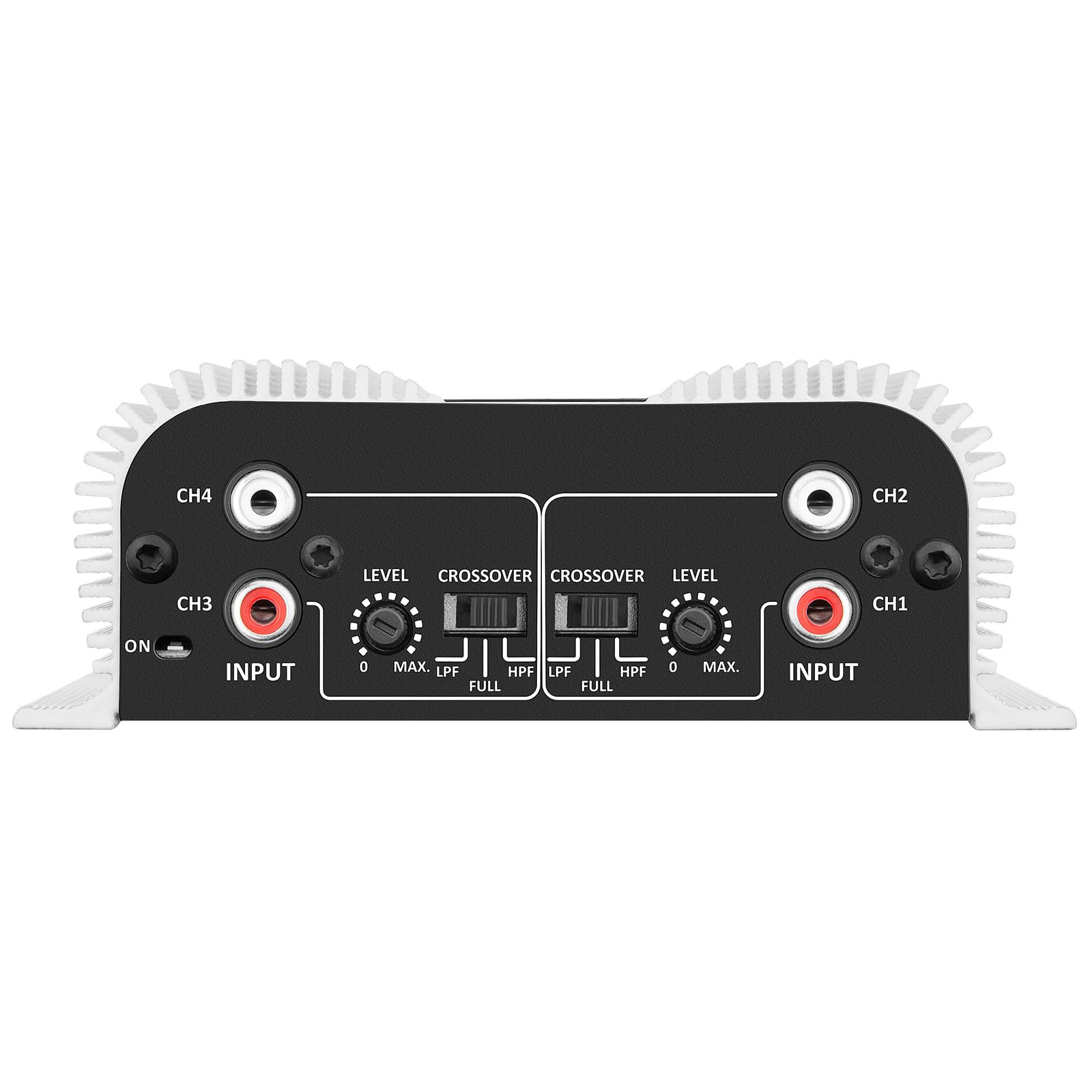 Taramps Ts 400X4 400 Watts Rms 4 Channels Full Range Car Audio Amplifier, 2 Bridged Channels, Rca Input Class D, Output Power, M