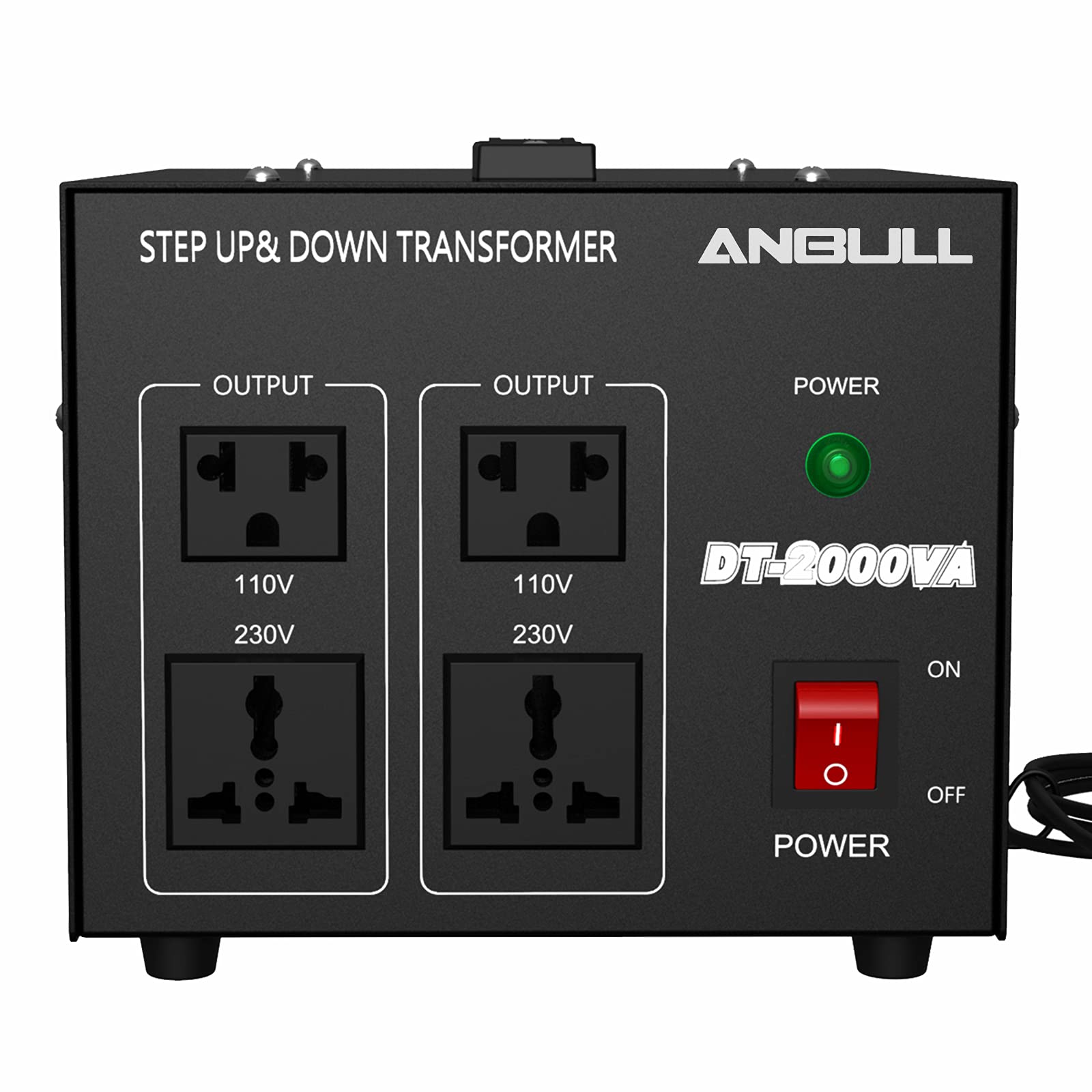 Anbull Voltage Converter 2000 Watt Voltage Transformer, 220V / 230V / 240 Volt To 110V / 120 Volt Or 110V / 120 Volt To 220V / 2