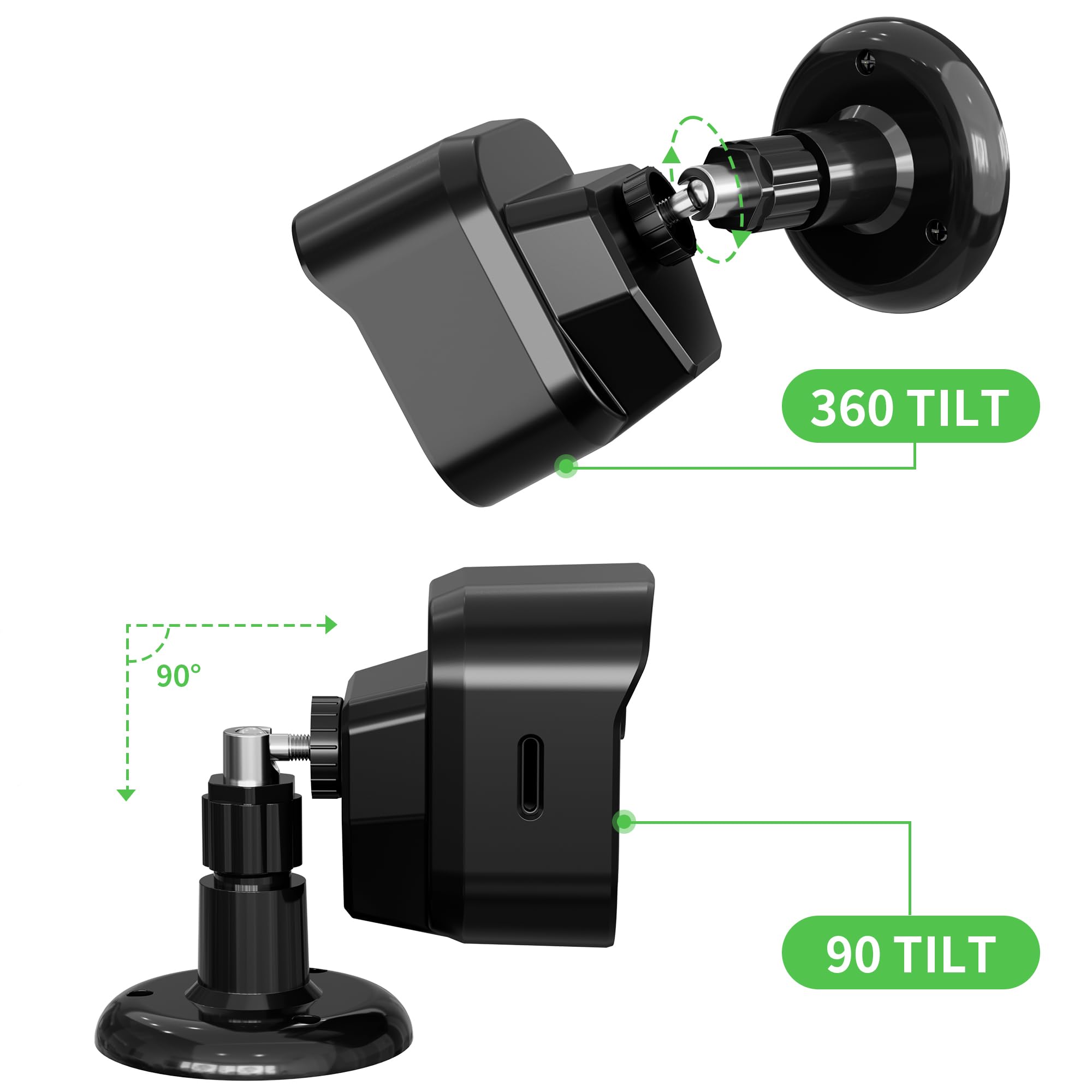 Wall Mount For Blink 4 (4Th Gen) Outdoor Camera, Mofad 3 Pack Weatherproof Protective Case & 360� Adjustable Mount With The Outlet Wall Mount For Sync Module 2 (Camera Not Included)