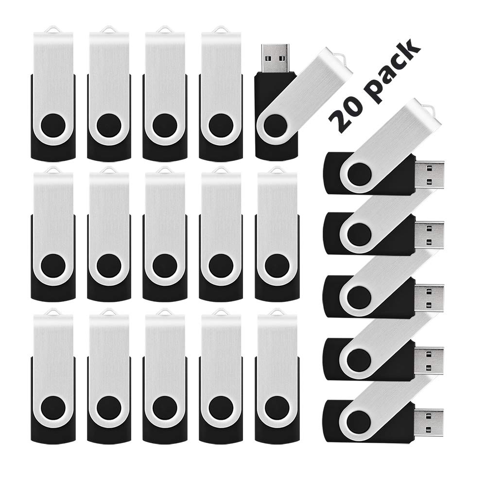 Usb 3.0 Flash Drive Kootion 20Pcs 16Gb Flash Drive Usb Drive Thumb Drive Bulk 16 Gb Usb Flash Drive Memory Stick Swivel Jump Dri