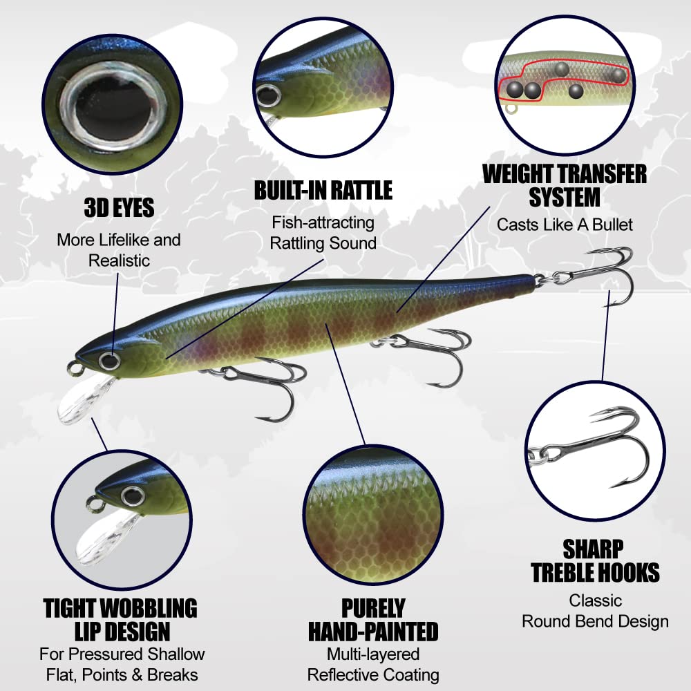 Lucky Craft Lightning Pointer 110Sp (052 Aurora Black)