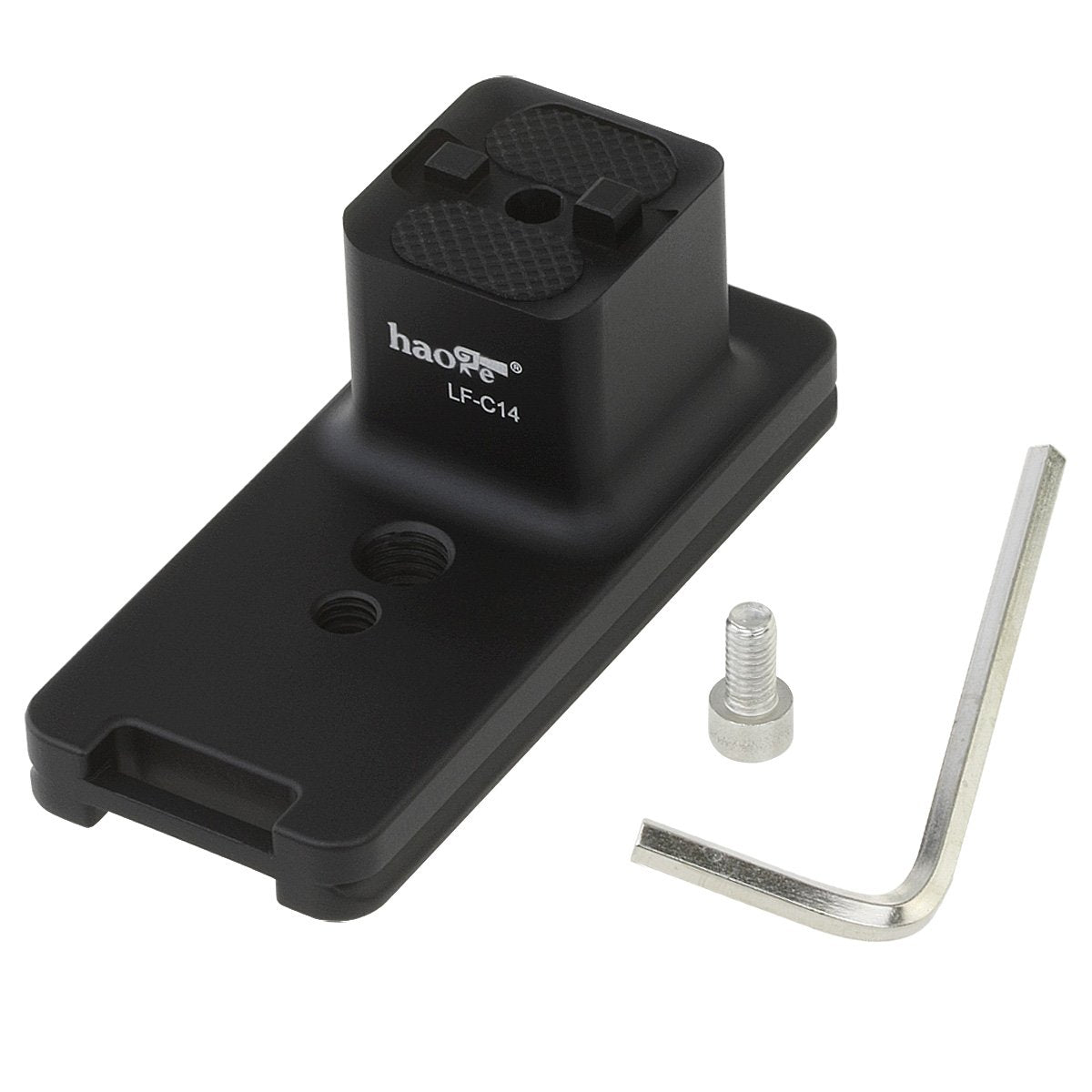 Haoge Lf C14 Lens Collar Replacement Foot Tripod Mount Ring Stand Base For Canon Ef 100 400Mm F/4.5 5.6L Is Ii Usm Lens Built In Arca Type Quick Release Plate