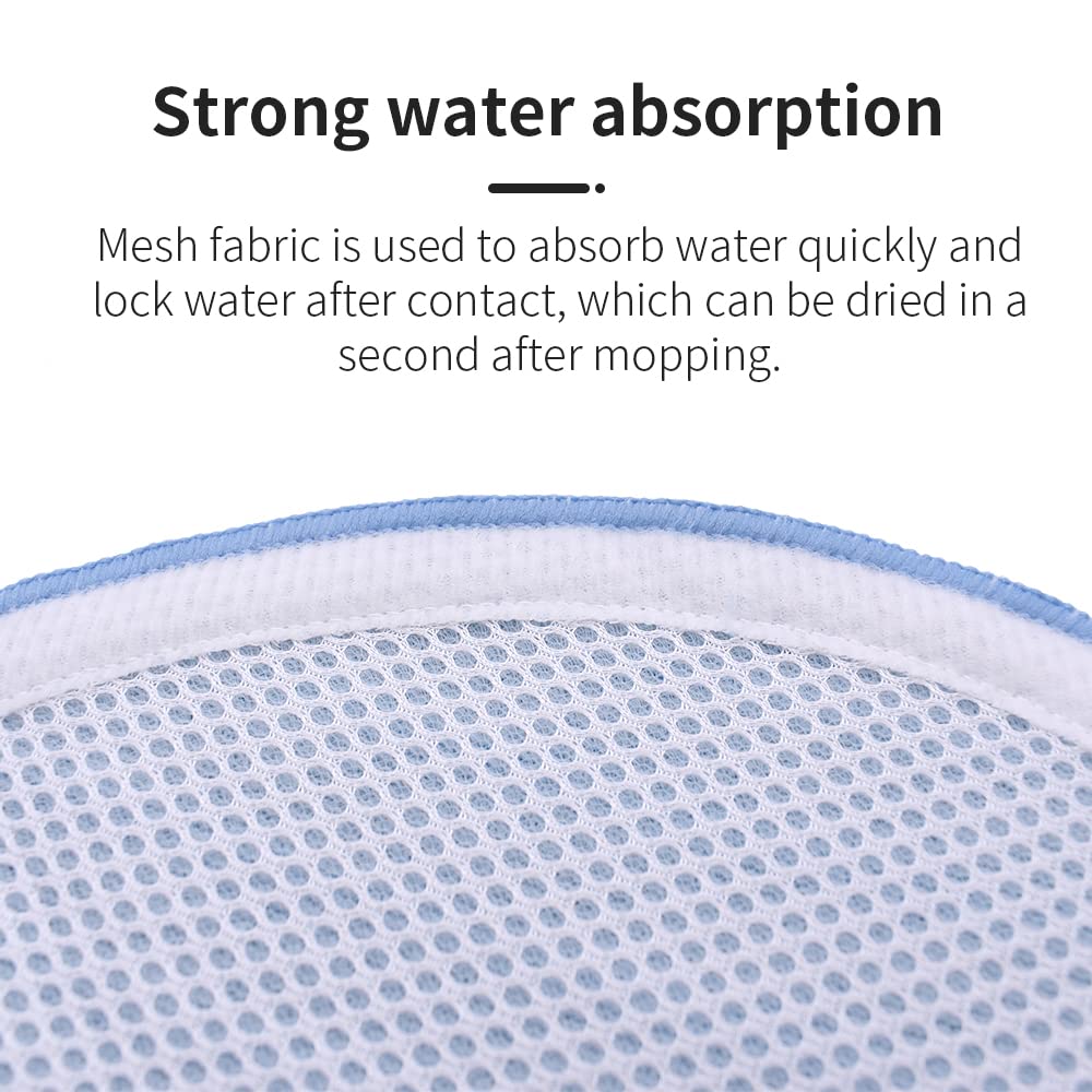 Neutop Replacement Washable Mopping Pads Compatible With Ecovacs Deebot T8, T8+, T8 Aivi, N8, N8 Pro/Pro+, N10 Plus, Robot Vacuu