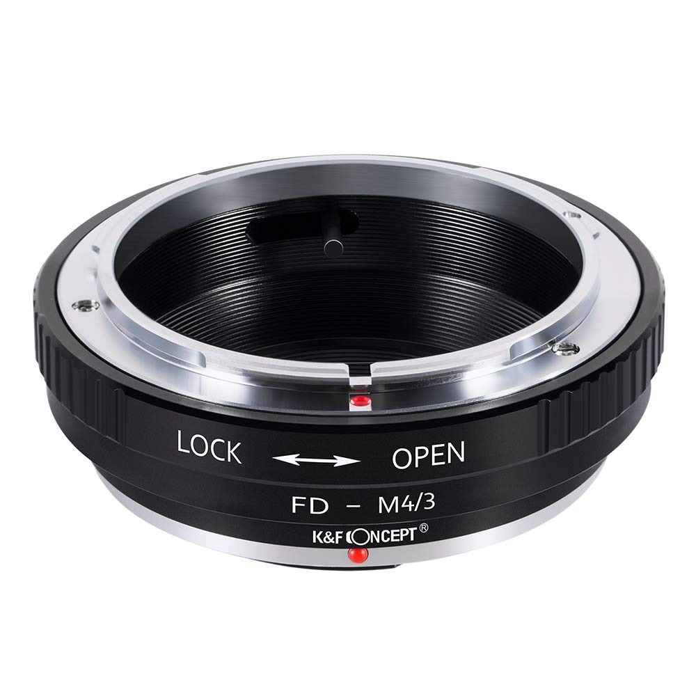 K&F Concept Lens Mount Adapter Ring Compatible With Canon Fd Lens To Micro Four Thirds M4/3 Olympus Pen And Panasonic Lumix Cameras