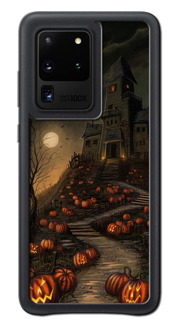 Vuttoo For Samsung Galaxy S20 Ultra 5G Case   Halloween Haunted House Pattern Phone Case   Tpu Shock Absorption Protection Phone