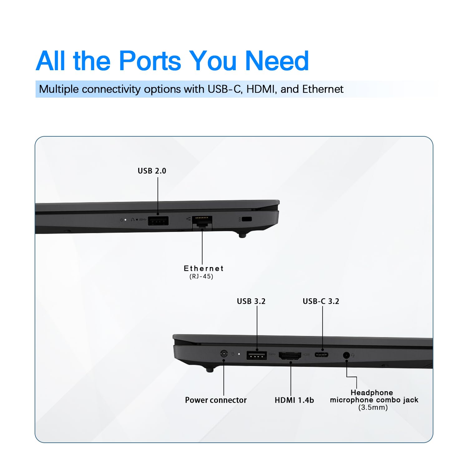 Lenovo V15 Business Laptop | 15.6 Fhd (1920 X 1080) | Intel 4-Core Processor | Intel Uhd Graphics | 32Gb Ram | 2Tb Ssd | Etherne