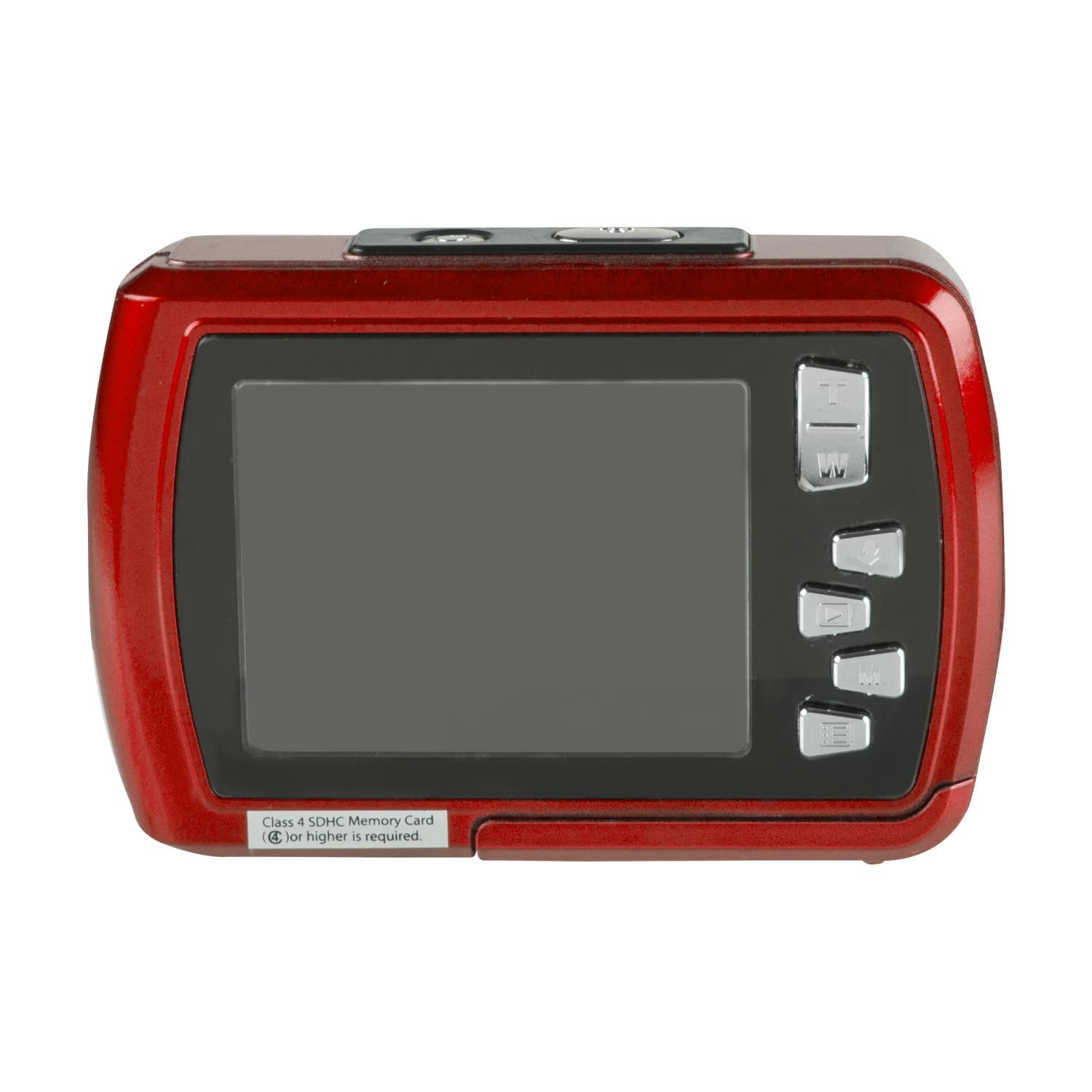 Polaroid Is048 Digital Camera - Small Lightweight Waterproof Instant Sharing 16 Mp Digital Portable Handheld Action Camera (Red)