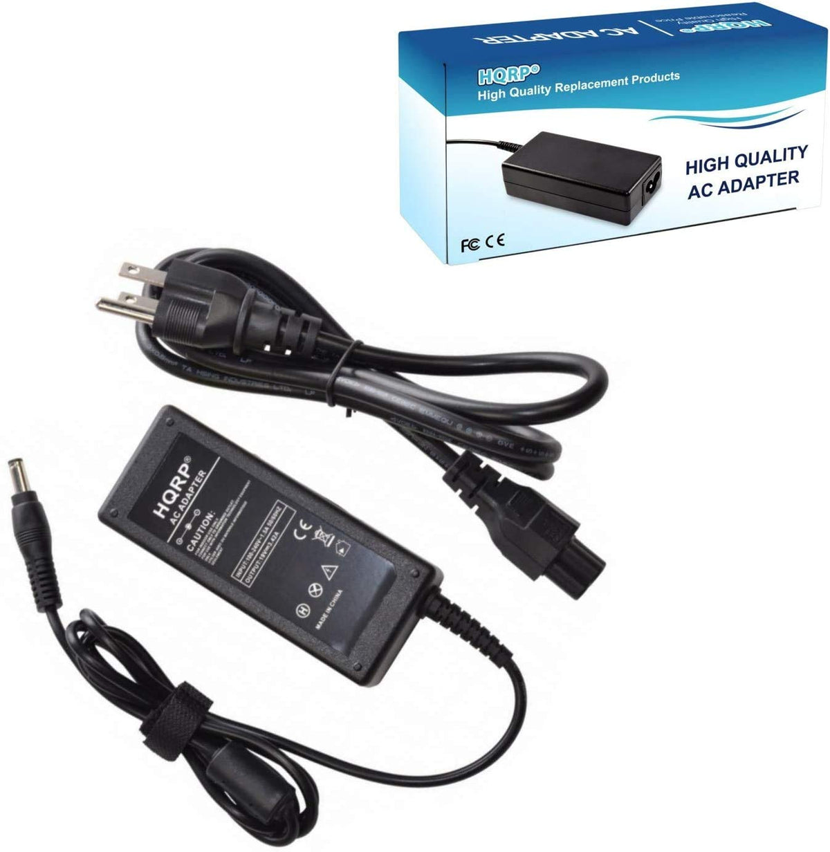 Hqrp Ac Power Adapter Compatible With Intel Nuc Kit D34010Wyk / D54250Wyk, Adaptor Power Supply Cord