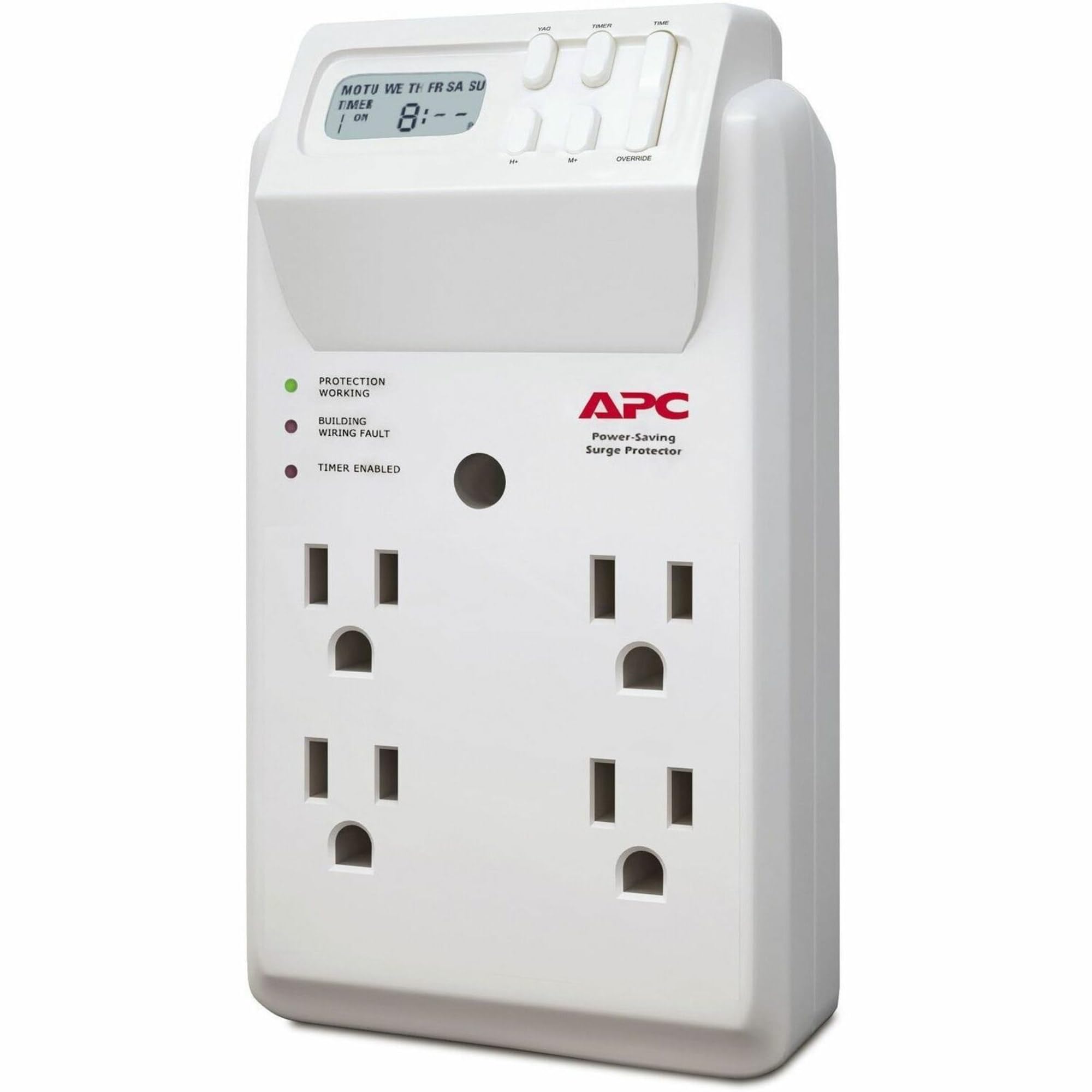 Apc P4Gc Surgearrest Surge Protector, 4 Outlets, 1020 Joules, White