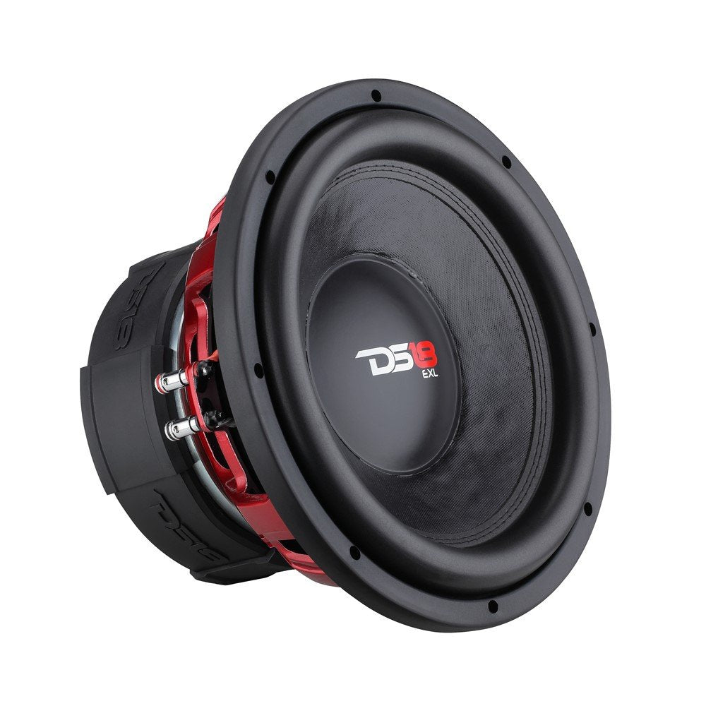 DS18 EXL-X12.2D Car Subwoofer 12' 2500W Max Power 1250W RMS Power Dual Voice Coil 2+2 Ohm Competition Grade Bass Powerful Performance for Car Truck Audio Sound Systems - 1 Subwoofer