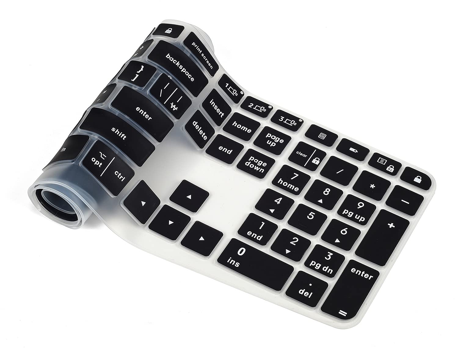 Casebuy Keyboard Cover Compatible With Logitech Ergo K860 Wireless Ergonomic Keyboard, Logitech K860 Accessories, K860 Keyboard