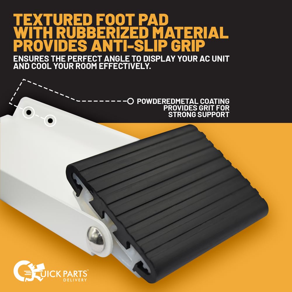 Quick Parts Delivery Ac160 Window Ac Support Bracket , Strong English Screws Adjustable Support Extender & Level Indicator, Easy