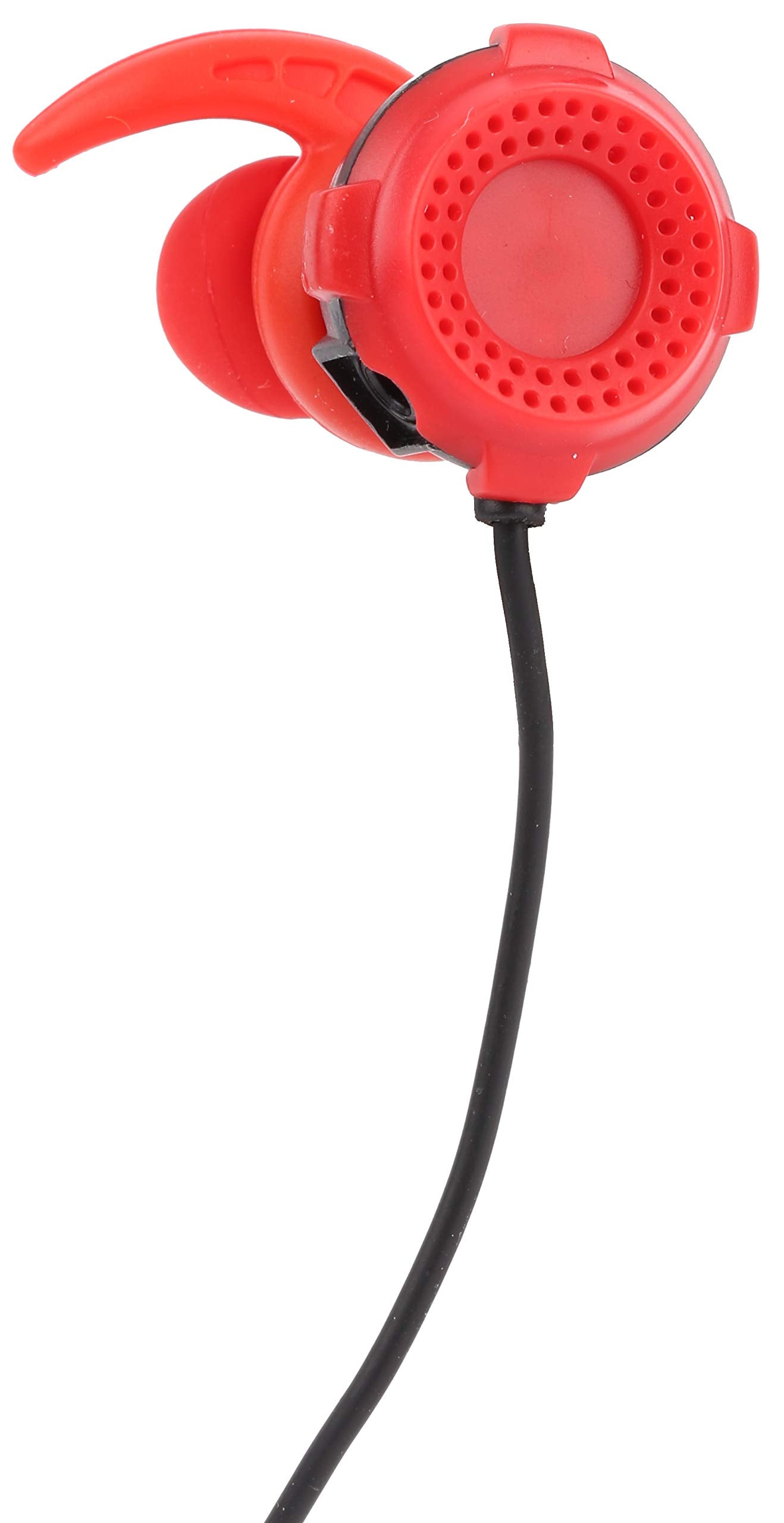 Lvlup Lu701 Red Gaming Earbuds With Removable Microphone (Red)