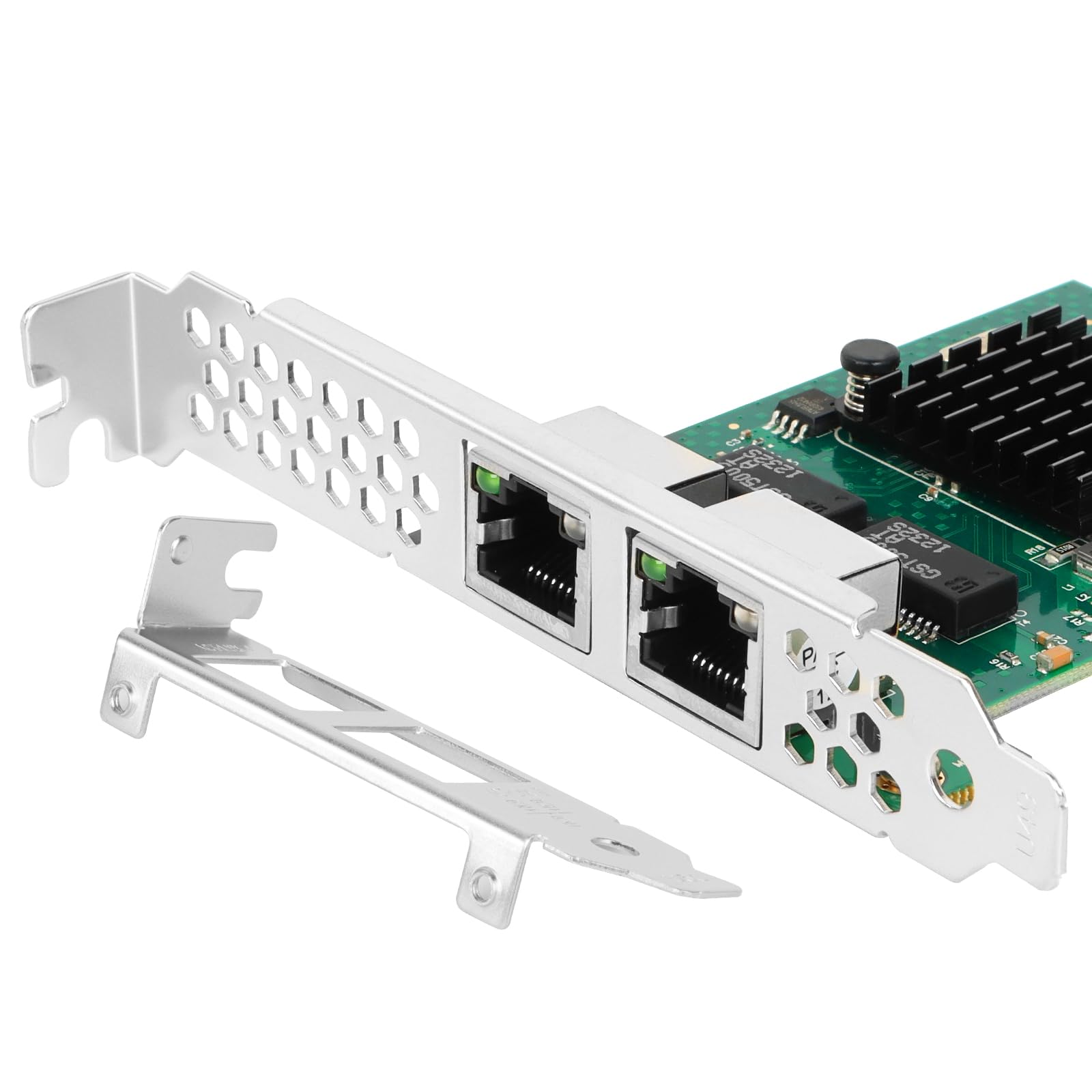 1000M Gigabit Ethernet Server Adapter With Netxtreme Bcm5720 2P Chipset, Dual Ports Pci Express Network Lan Card With Low Profil