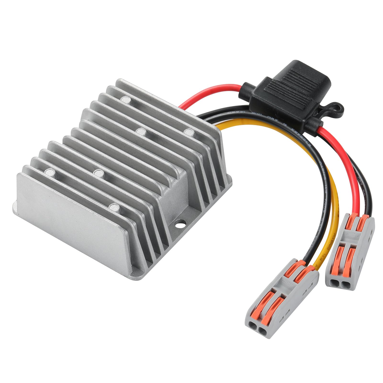 Mzhou Dc 30 90V To 24V Step Down Converter,36V 48V 72V To 24V 20A 480W Max Dc Buck Converter,Ip67 Waterproof Module Volage Regul