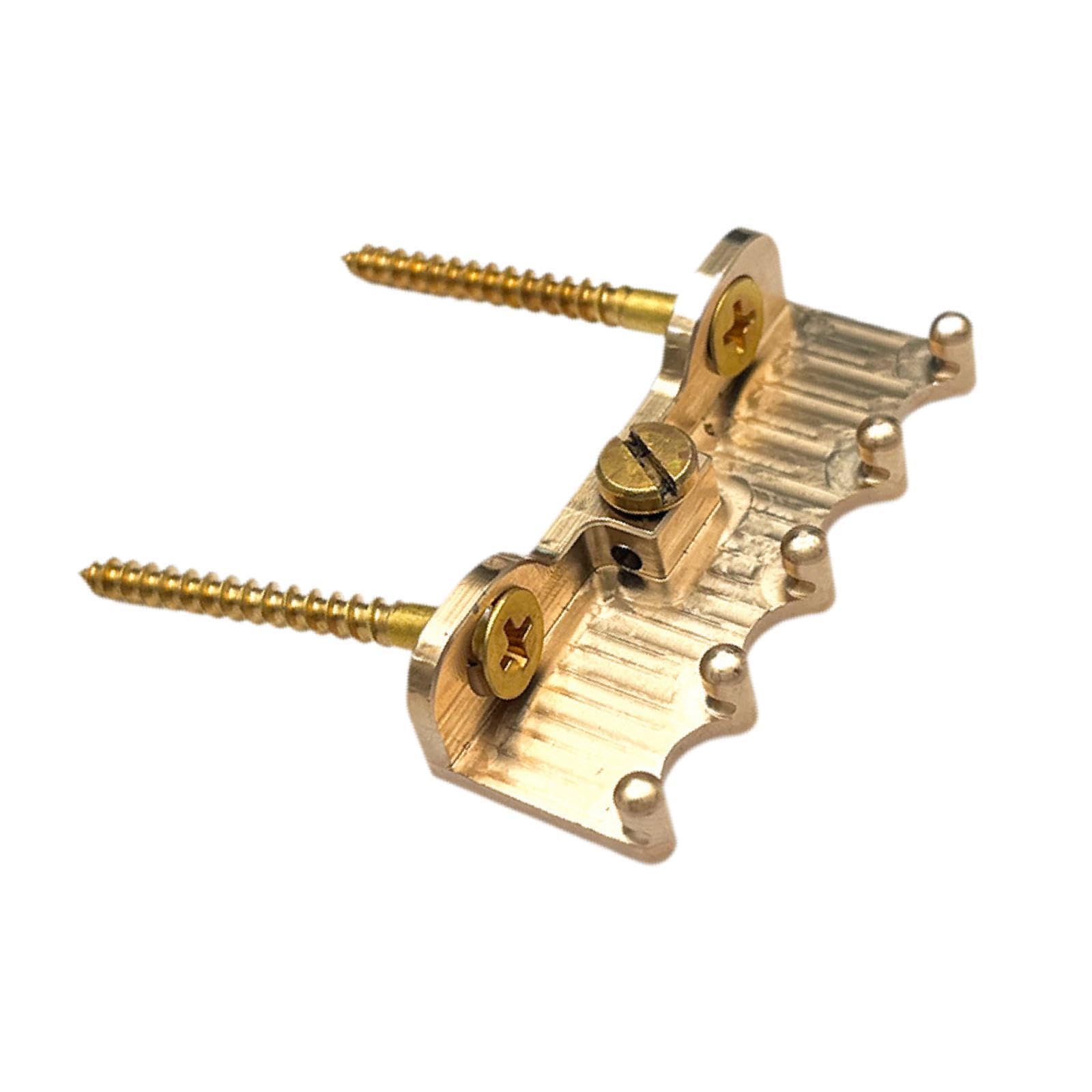 Enakshi (Label) Creations Guitar Bridge Pull Plate Sturdy Brass Music Instrument Parts Pull Plate Hookmusical Instruments & Gear