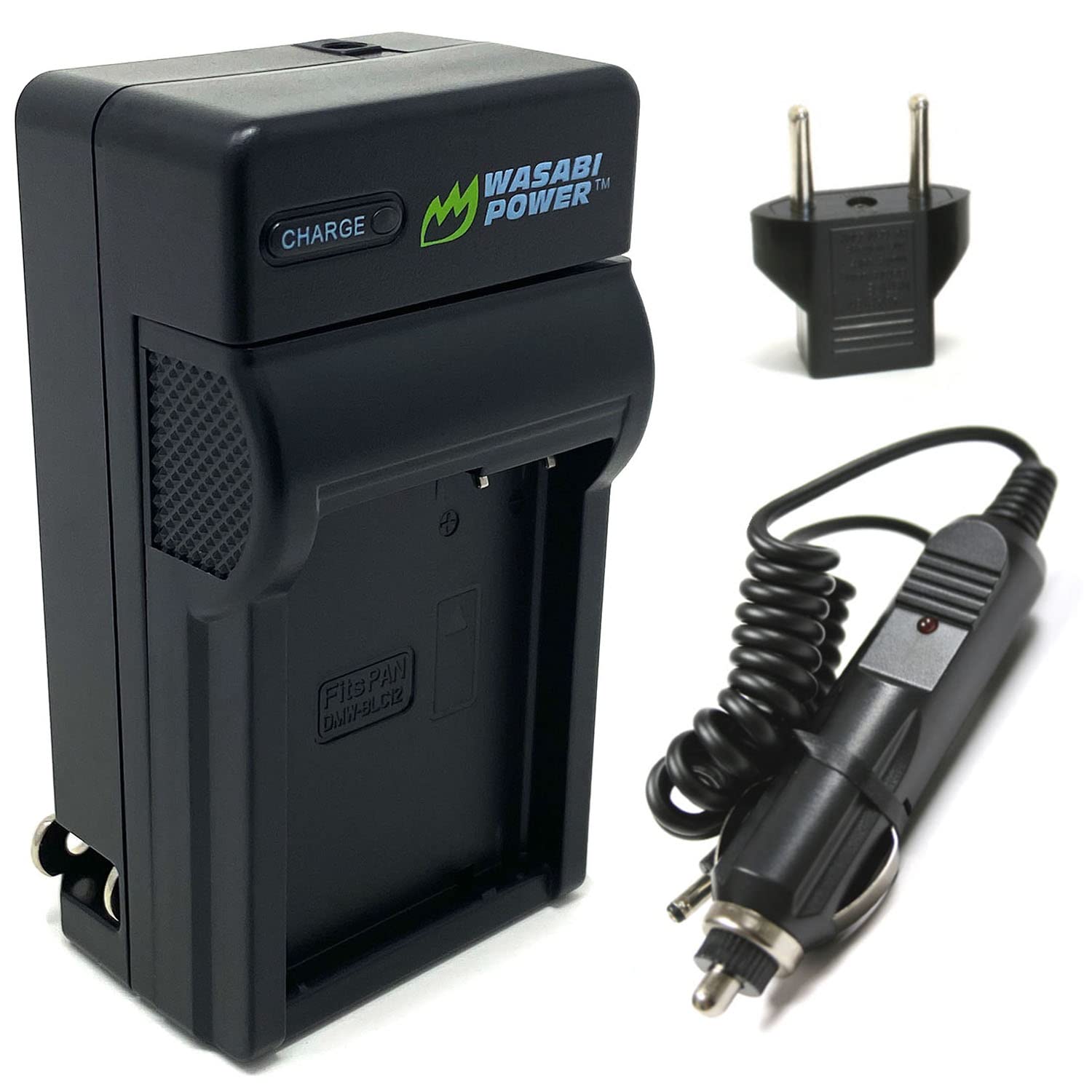 Wasabi Power Battery Charger for Leica BPDC12, BPDC12U, 18729, Leica VLux 4, VLux (Typ 114)