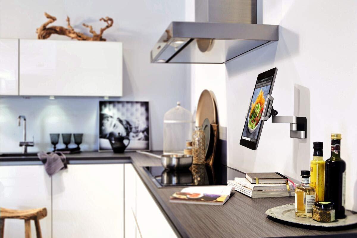 Vogel'S Tms 1030 Full Motion Tablet Wall Mount For All Tablets From 7 13 Inch | Swivels Up To 180 (Left/Right) | Can Be Tilted U