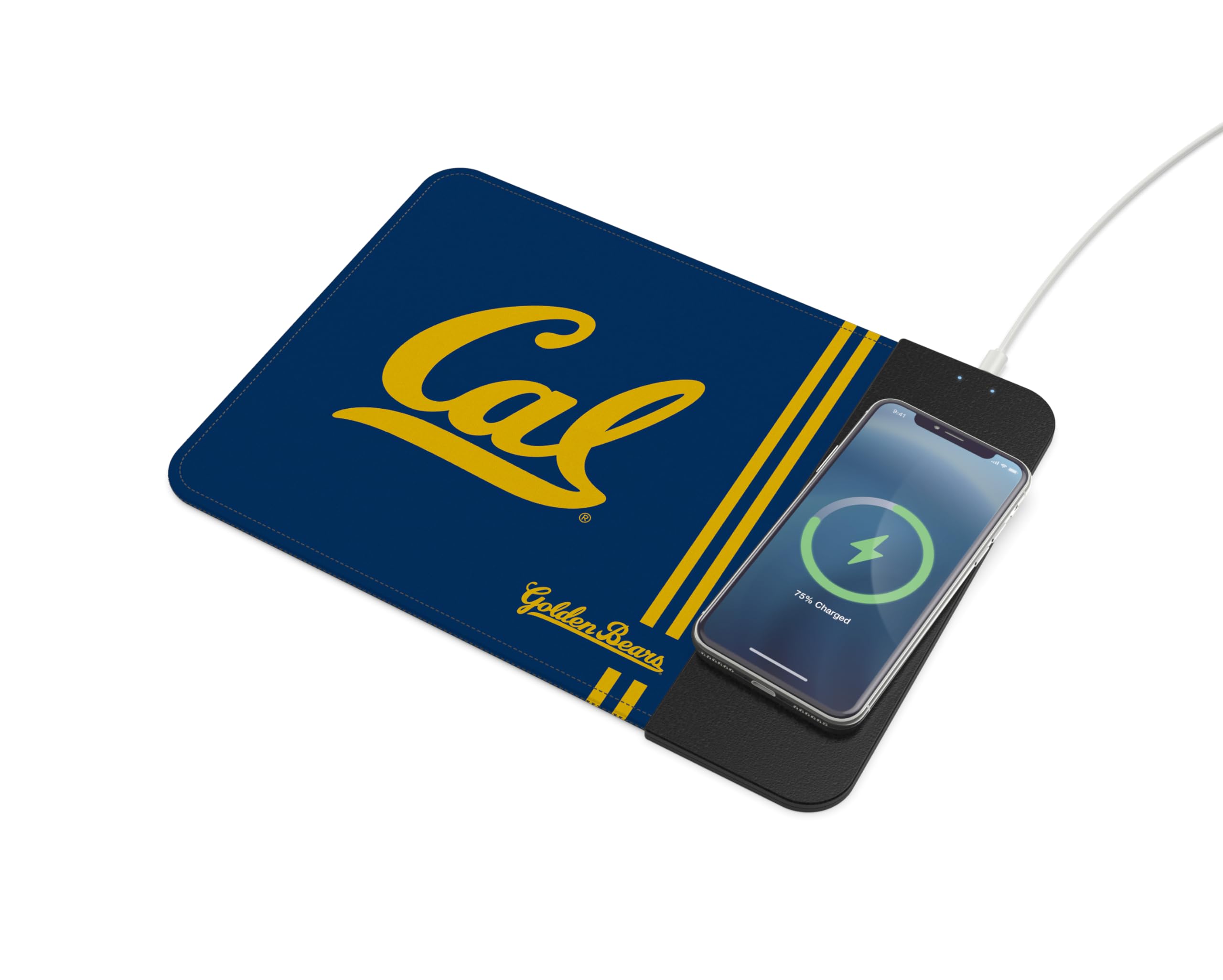 Soar Ncaa Wireless Charging Mouse Pad, Cal Golden Bears