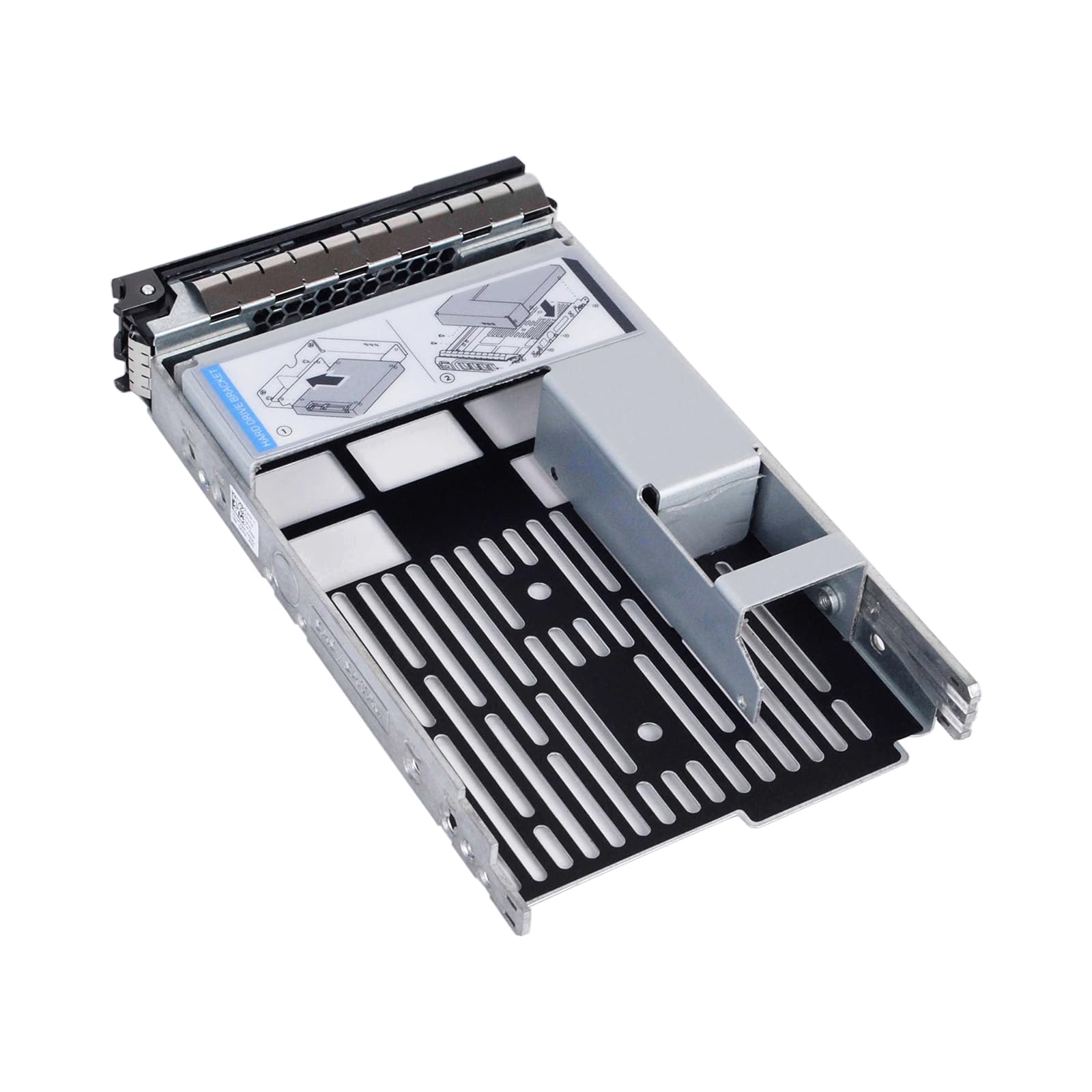 2.5 To 3.5 Hard Drive Adapter Ssd, Hard Drive Caddy 3.5' F238F 0F238F Kg1Ch With 2.5' Hard Drive Caddy Adapter Compatible For Dell Poweredge T340 T440 T640 T430 T630 R730 R930 T420 T620 R720 R320 R420