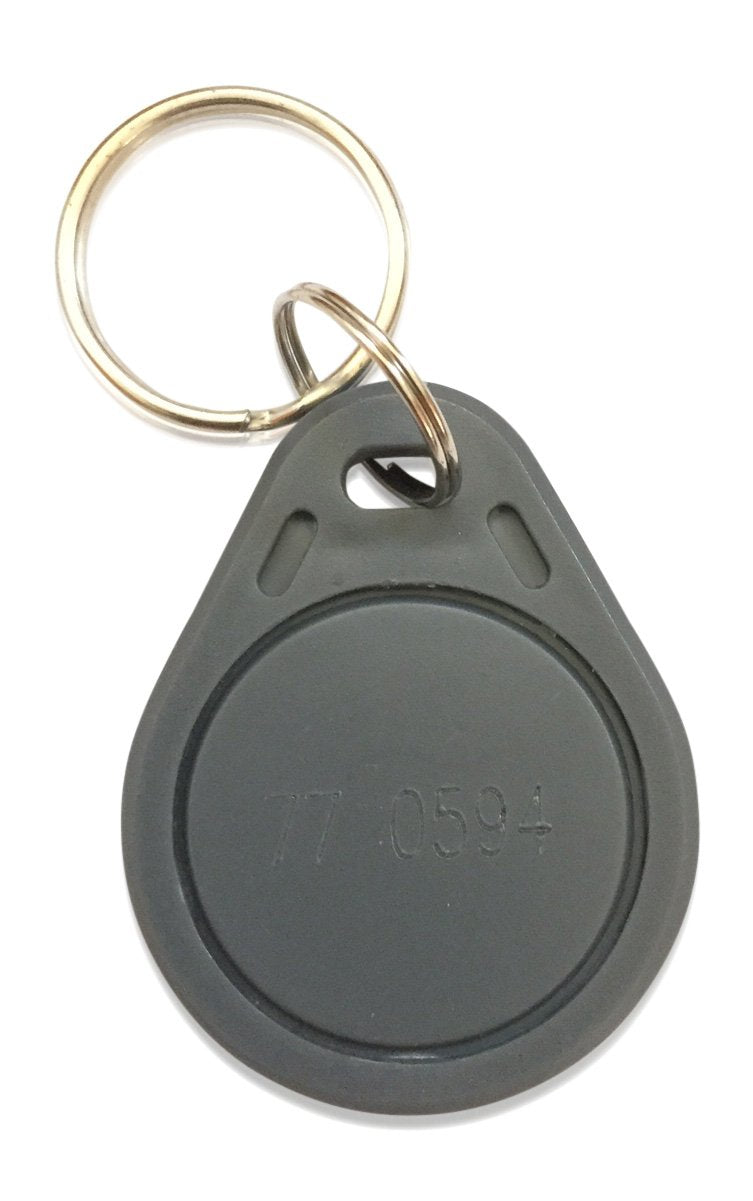 10 Thin 26 Bit Proximity Key Fobs Weigand Prox Keyfobs Compatable With Isoprox 1386 1326 H10301 Format Readers. Works With The V