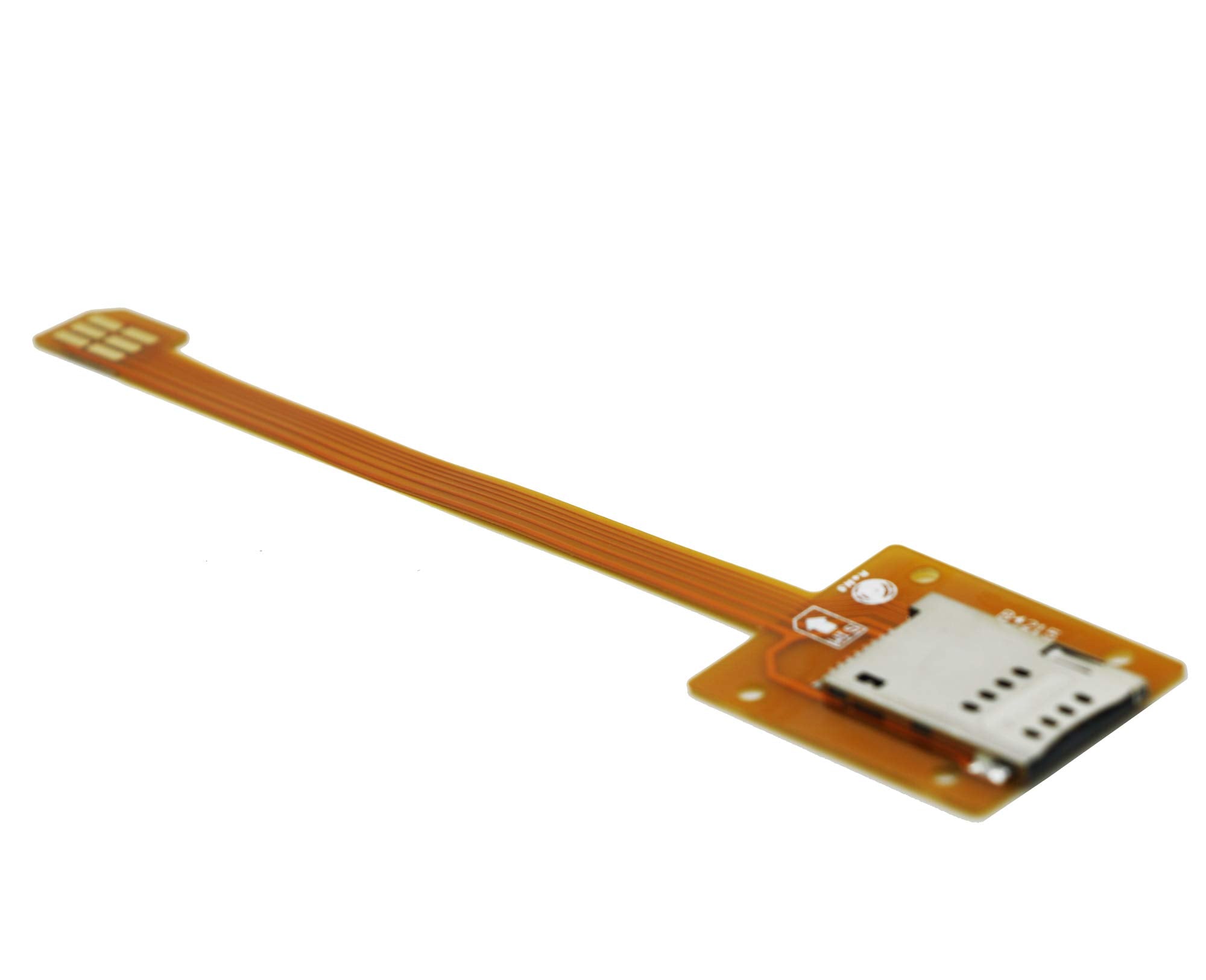 Sintech Micro Sim 3G 4G Card Male To Standard Uim Sim Female Extension Flat Fpc Cable Extender 15Cm