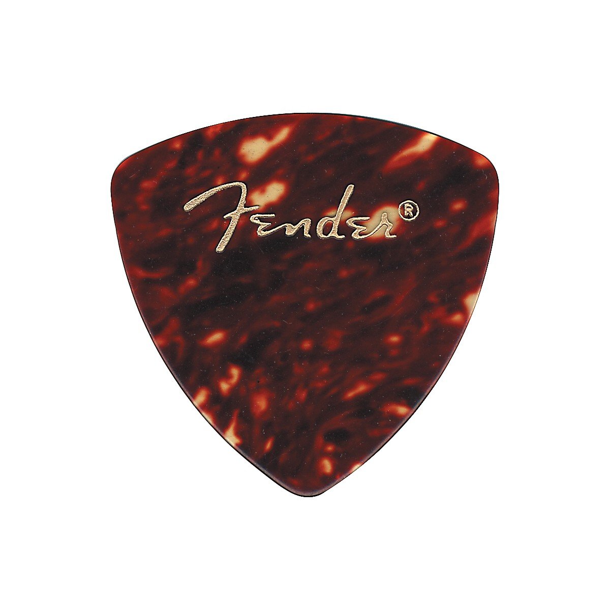 Fender Classic Celluloid Guitar Picks 346 Shape, Guitar Accessories, Tortoise Shell, Thin, 72 Pack