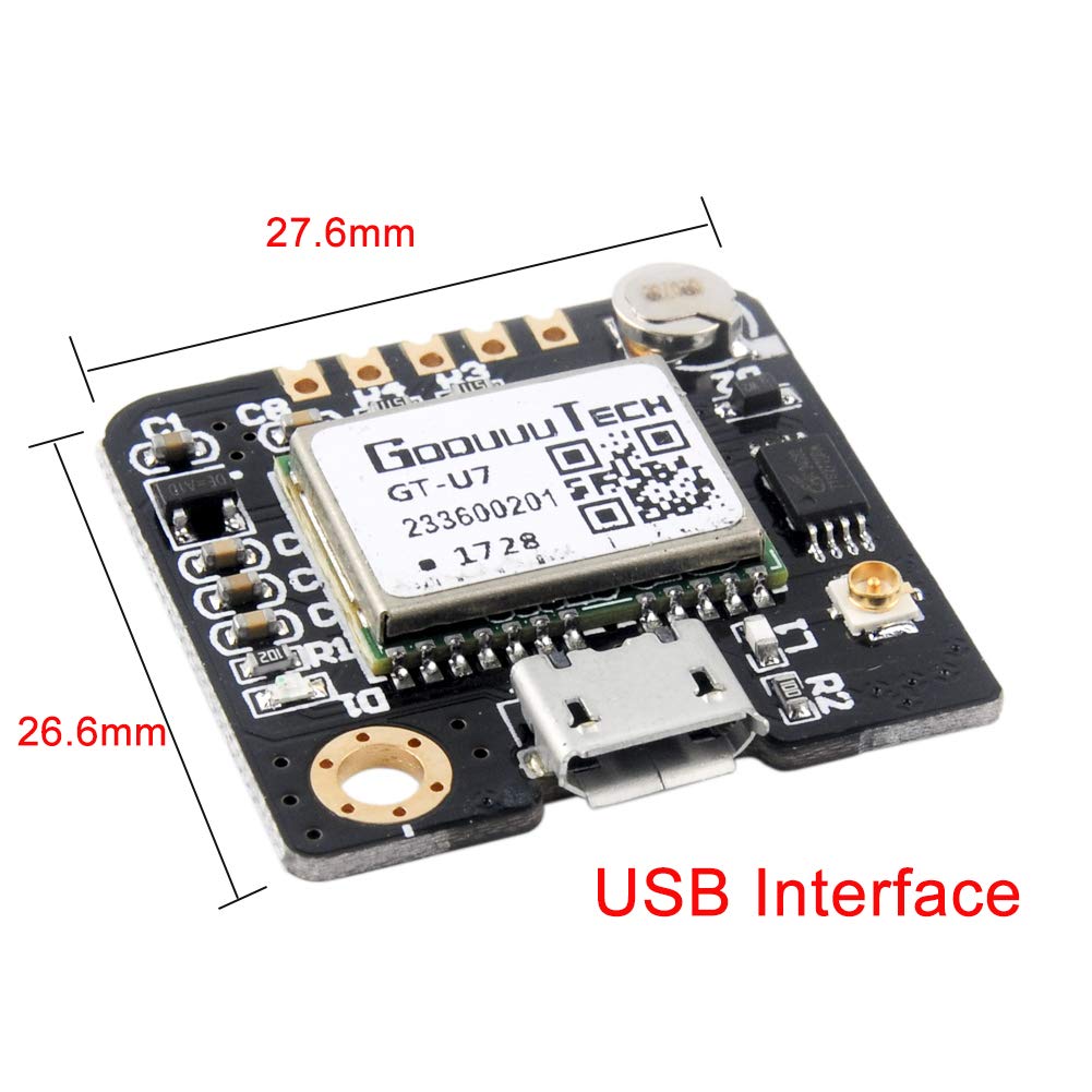 Geekstory Gt-U7 Gps Module Gps Receiver Navigation Satellite Positioning Neo-6M With 6M 51 Microcontroller Stm32 R3 + Ipex Activ