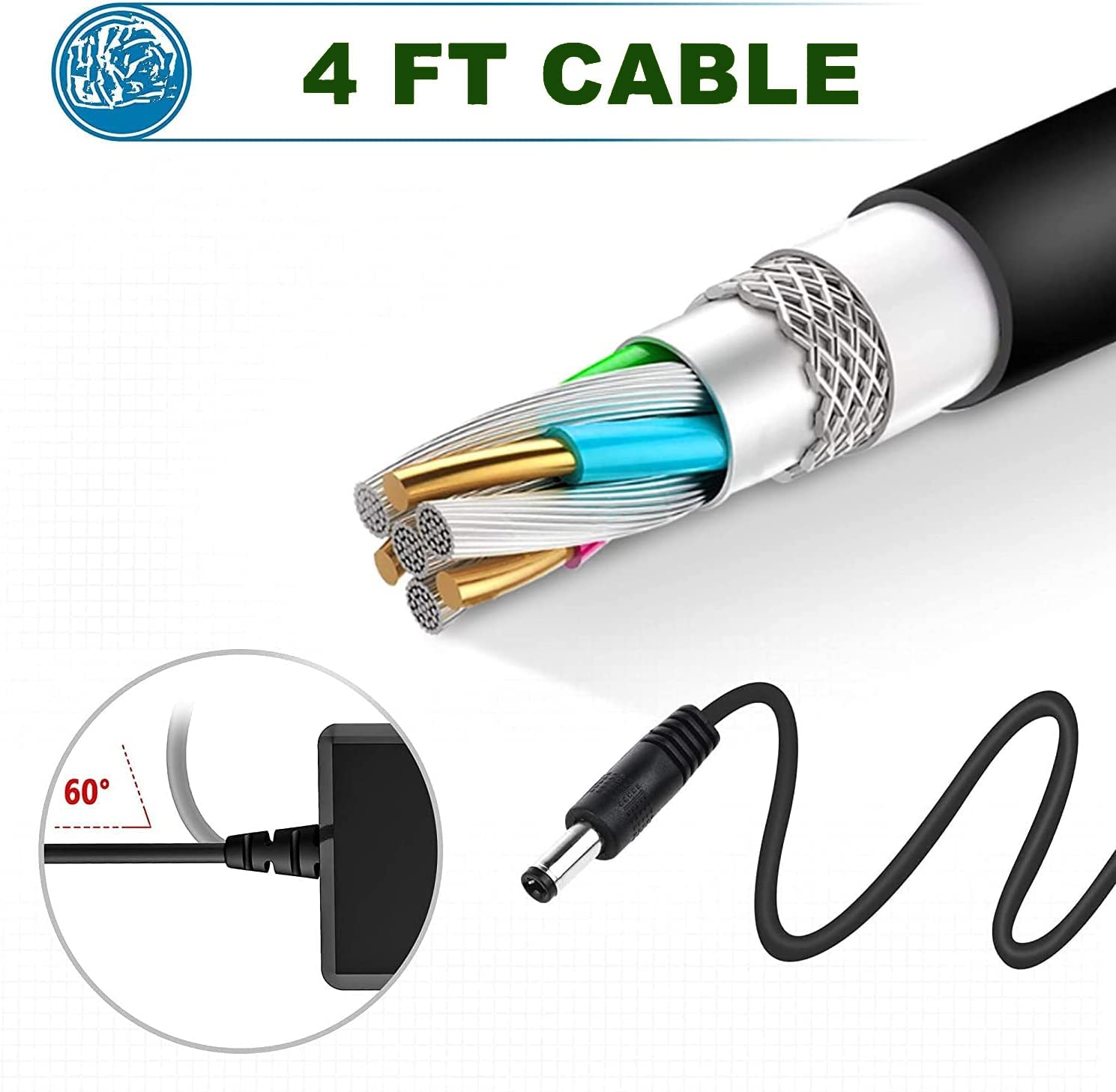 Cjp Geek Ac Adapter Compatible With Lg Bp135 Bpm55 Bp255 Bpm25 Bp325 Bp325W Bp350 Bp155 Bp300 Bp135W N Bp250 Bp450 Bp125 N Bp 12