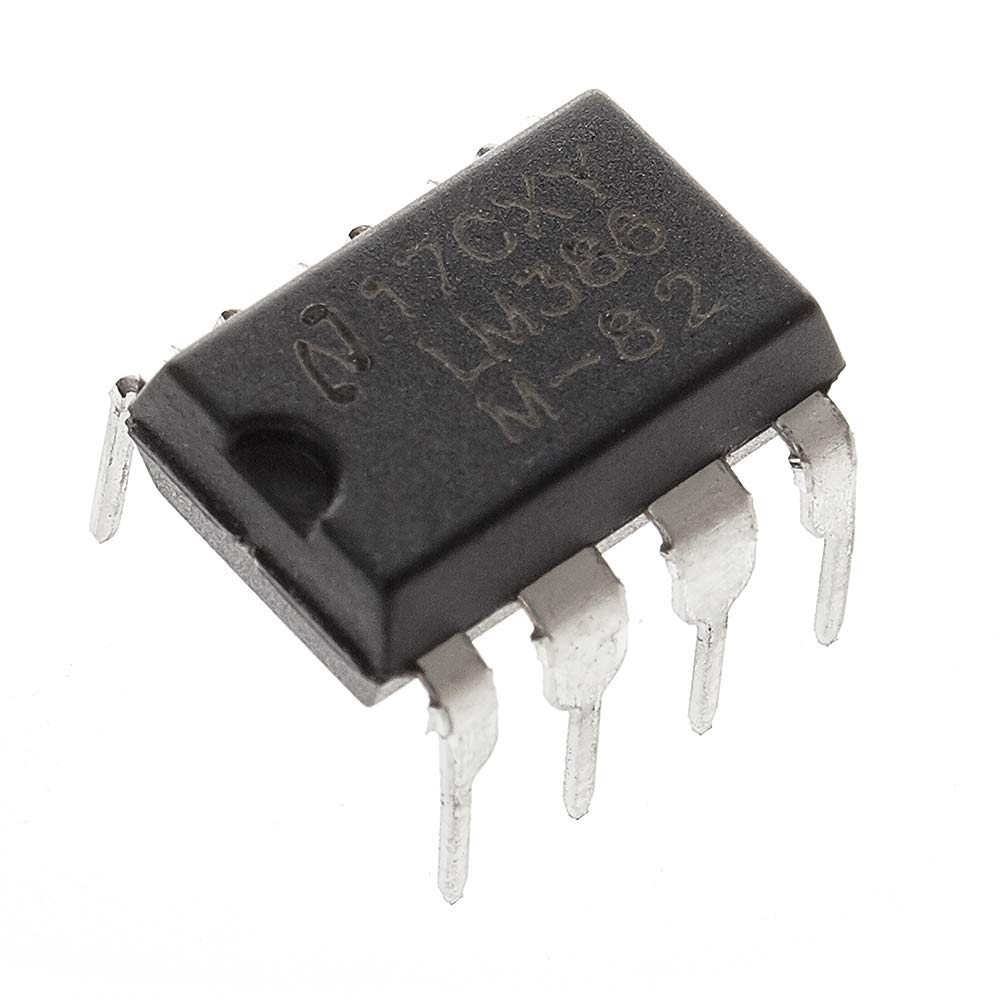 Bridgold 20Pcs Lm386N Lm386 Low Voltage Audio Power Amplifier 300Khz, 8 Pin Pdip Mono,Dip 8