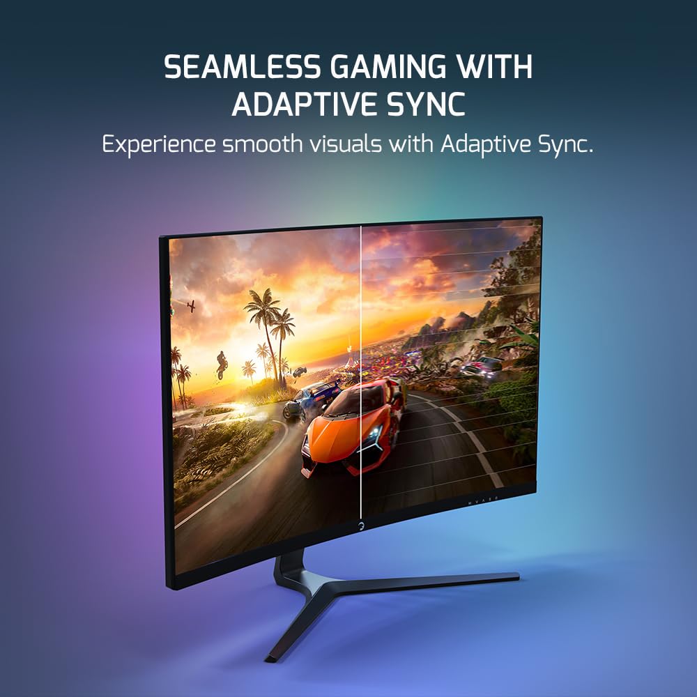Gamepower V80 27 Inch Curved Gaming Monitor, 280Hz 1080P Display, 0.5Ms Response Time, Va Panel, Amd Freesync, Hdr Support, 125%