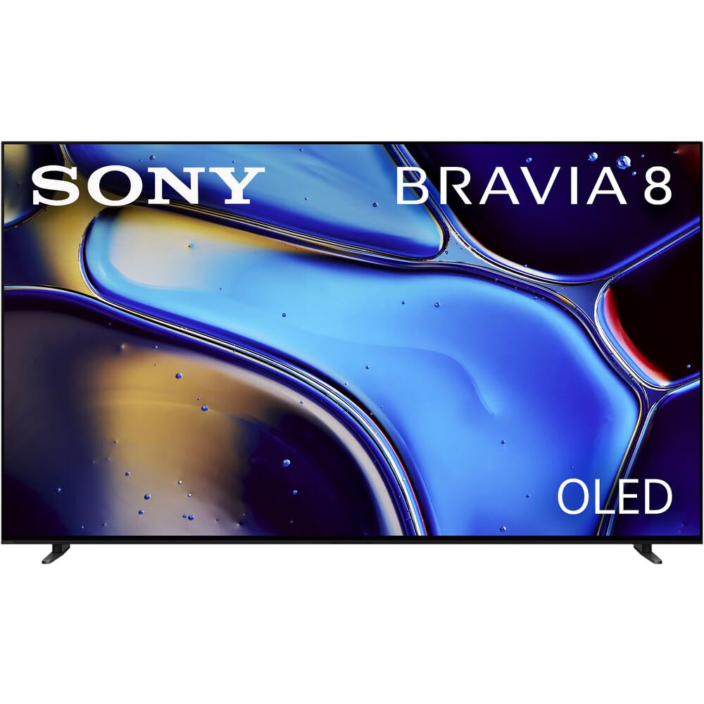 Sony K55Xr80 Bravia 8 55 Inch 4K Hdr Smart Oled Tv 2024 Bundle With 2 Yr Cps Enhanced Protection Pack