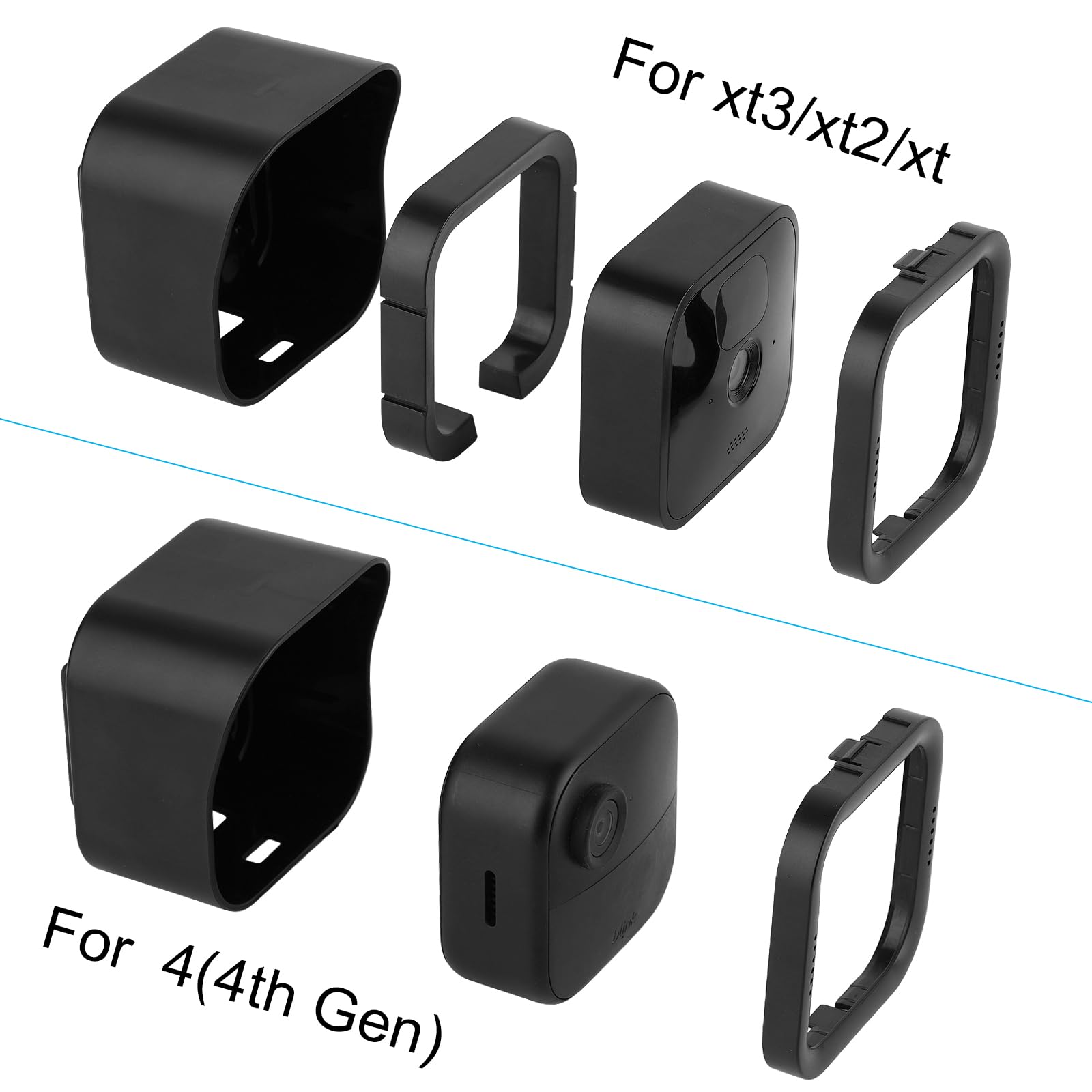 Uyodm 3Pack Wall Mount For Blink Outdoor 4 (4Th Gen) & Blink Outdoor (3Rd Gen) Camera, Weatherproof Protective Housing Cover And 360� Adjustable Mount (Blink Camera Is Not Included)