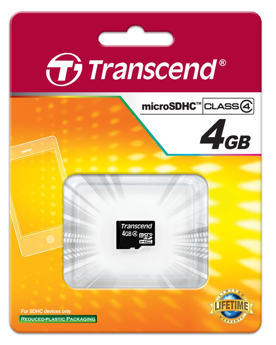 Transcend 4GB Micro SDHC4 (no Box & Adapter)