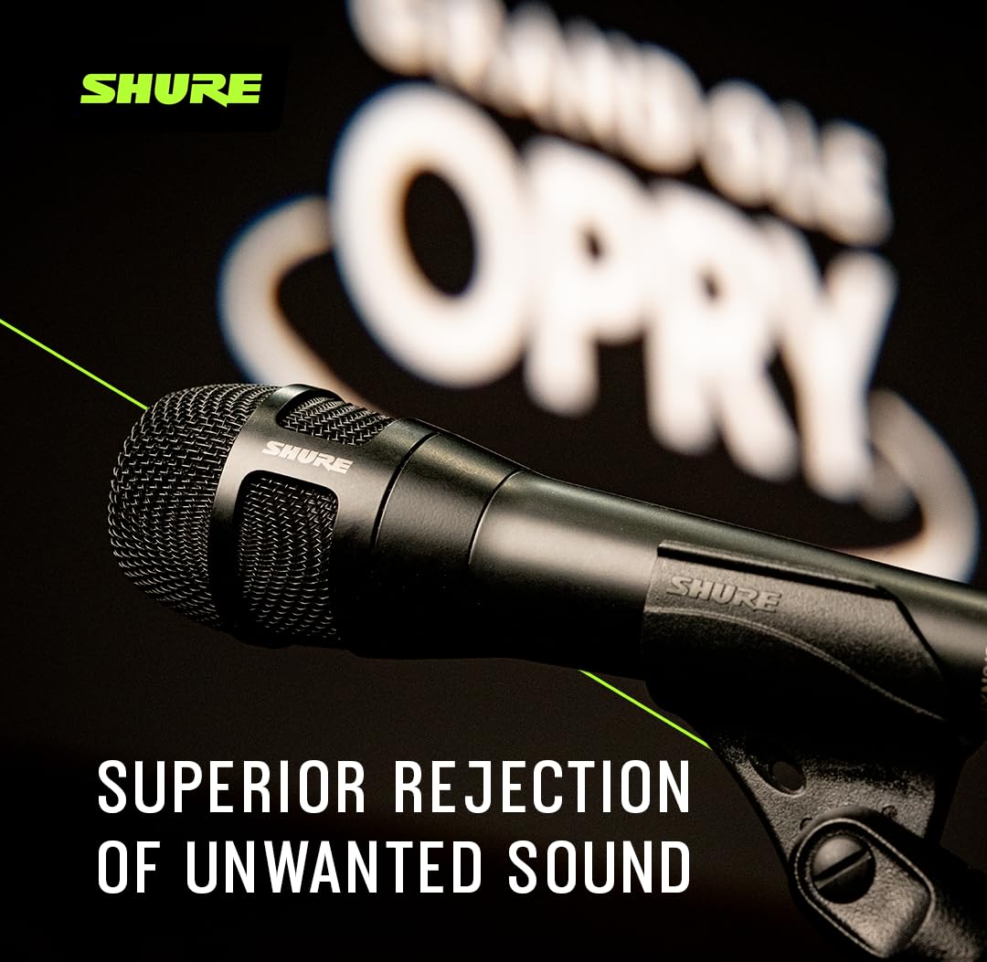 Shure Nexadyne 8/C - Professional Cardioid Dynamic Vocal Microphone With Dual-Engine Technology, Exceptional Signal Clarity, Rel