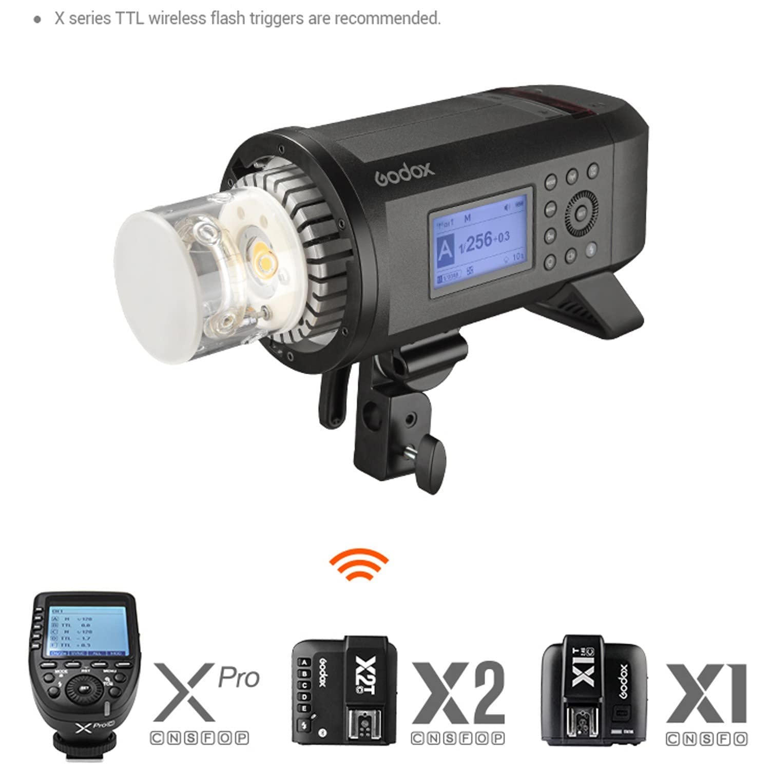 Godox Ad600 Pro Ad600Pro Godox Flash For Canon Nikon Sony Fujifilm Olympus Panasonic Camera,Built In Godox 2.4G Wireless X Syste