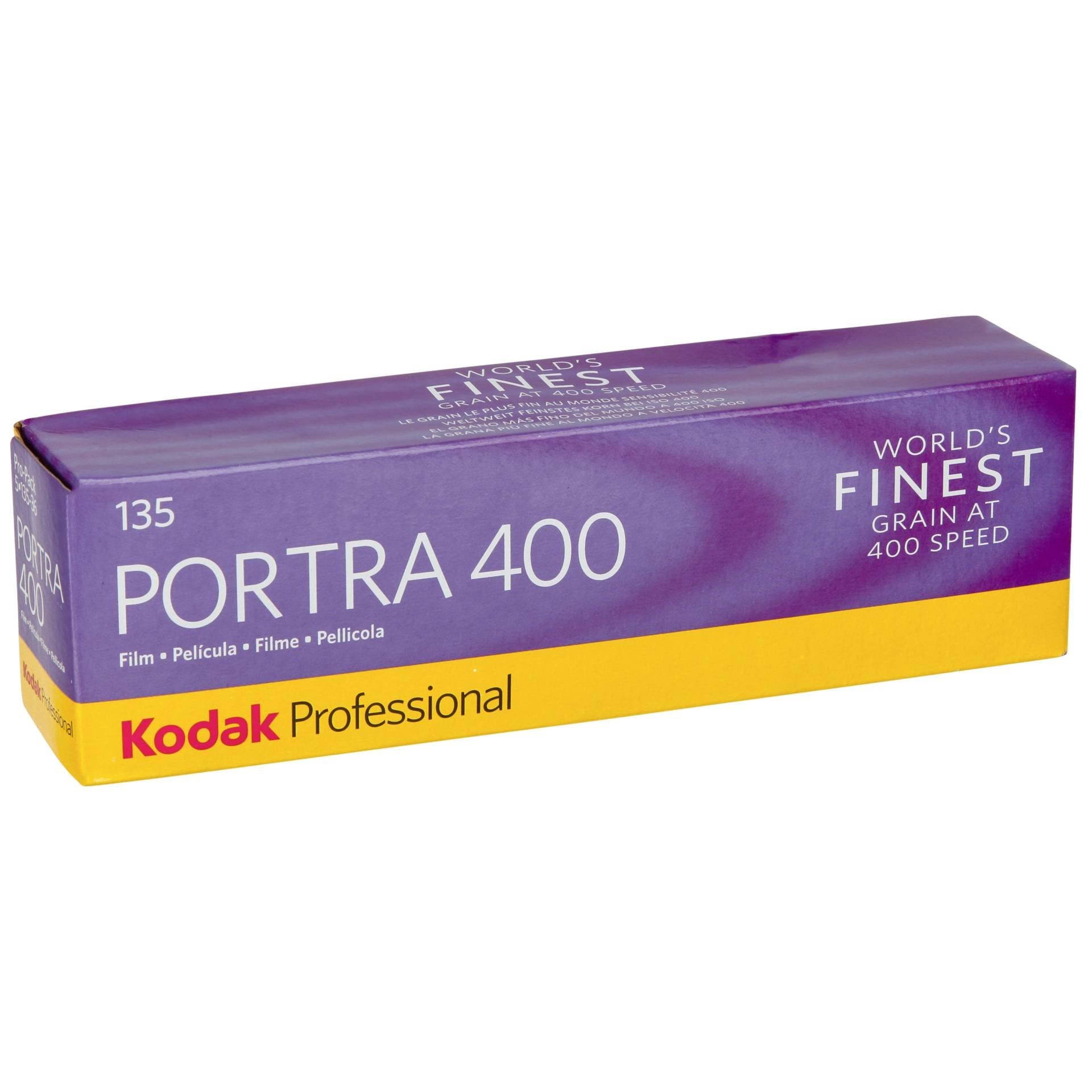 KODAK Portra 400 Professional ISO 400, 35mm, 36 Exposures, Color Negative Film (5 Roll per Pack )