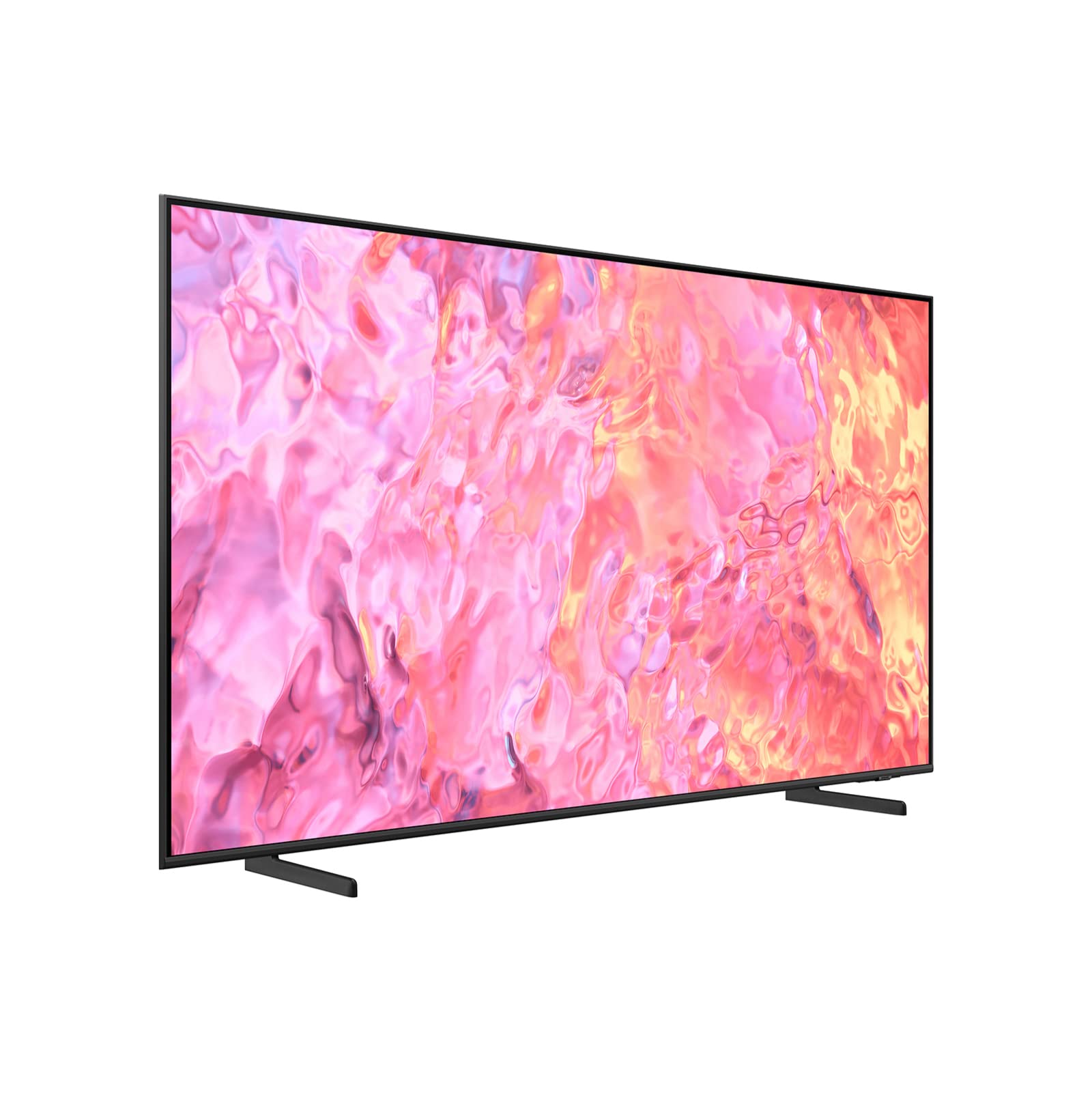 Samsung 32-Inch Class Qled 4K Q60C Series Quantum Hdr, Dual Led, Object Tracking Sound Lite, Q-Symphony, Motion Xcelerator, Gami