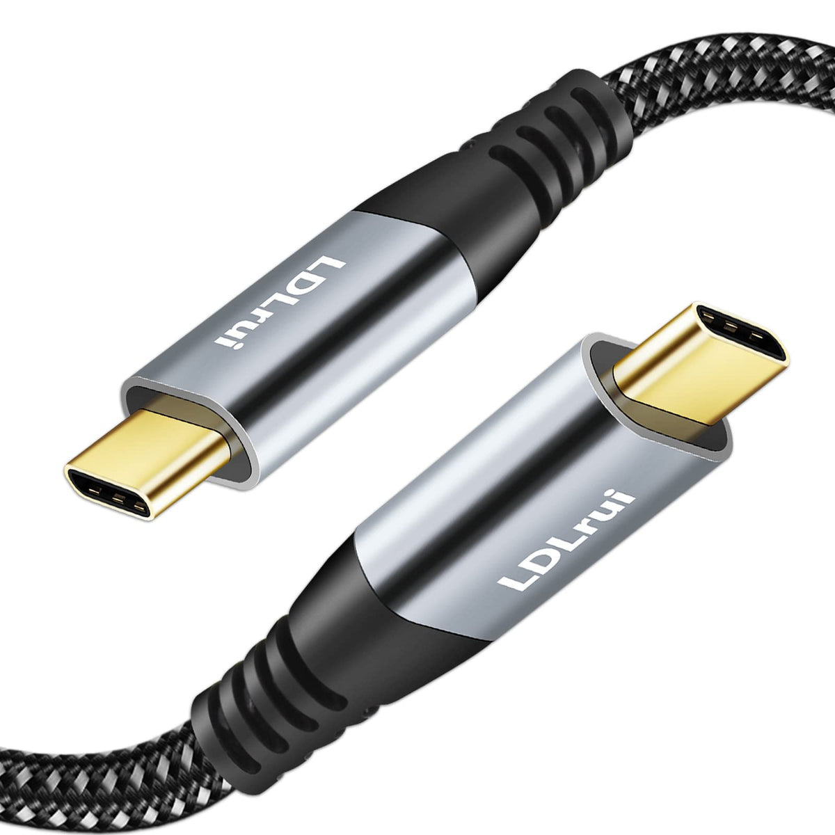 Usb C To Usb C Monitor Display Cable 6Ft, 20Gbps Data Transfer 100W Fast Charge 4K Video Output Usb3.2 Gen 2�2 Cable For Macbook, Ipad, Iphone 15 Pro/Max, Samsung S21, Dell Xps, Portable Monitor