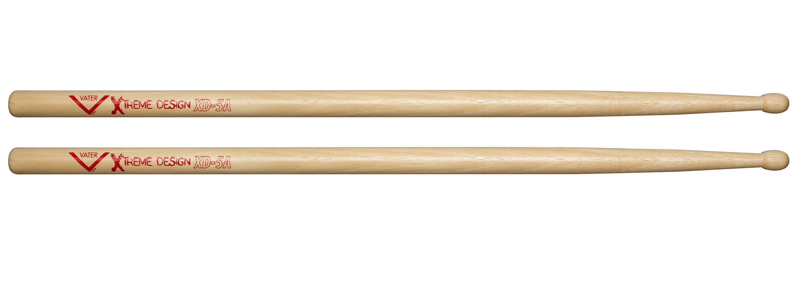 Vater 5A Xtreme Design Hickory Drum Sticks, Pair